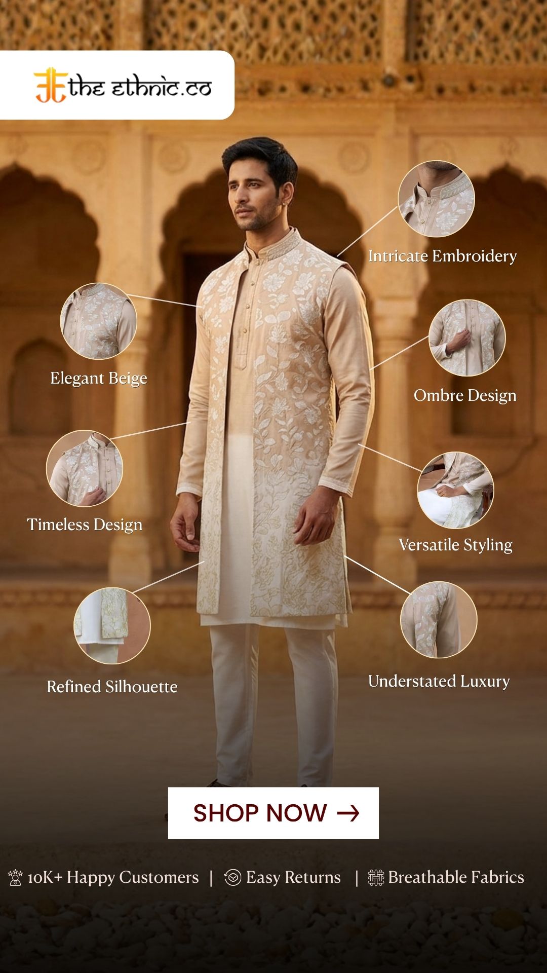 The Ethnic Company Facebook ad from May 7, 2026