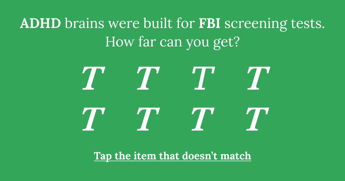 Brain Health Check Facebook ad
