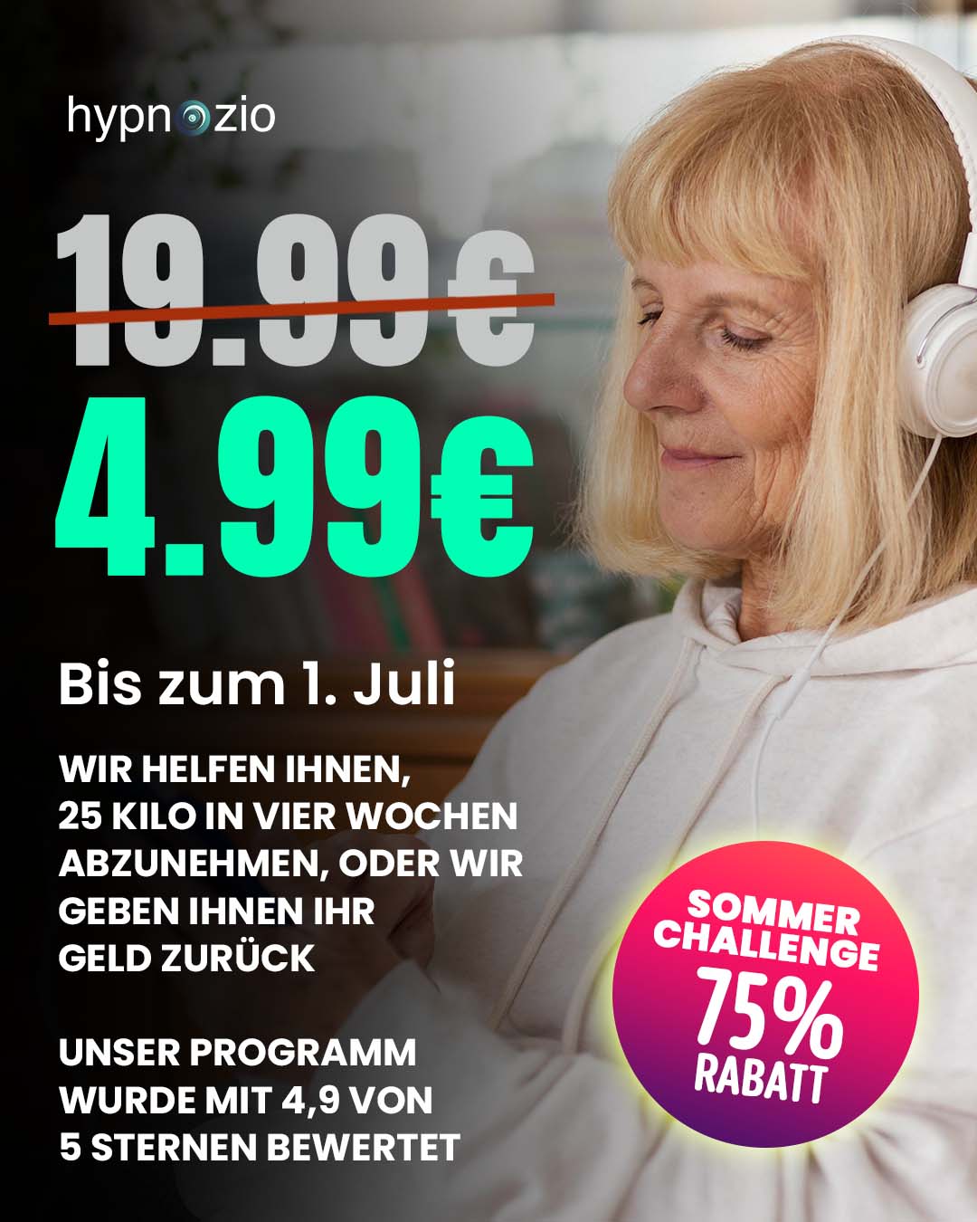 Hypnozio: power of hypnotherapy Facebook ad