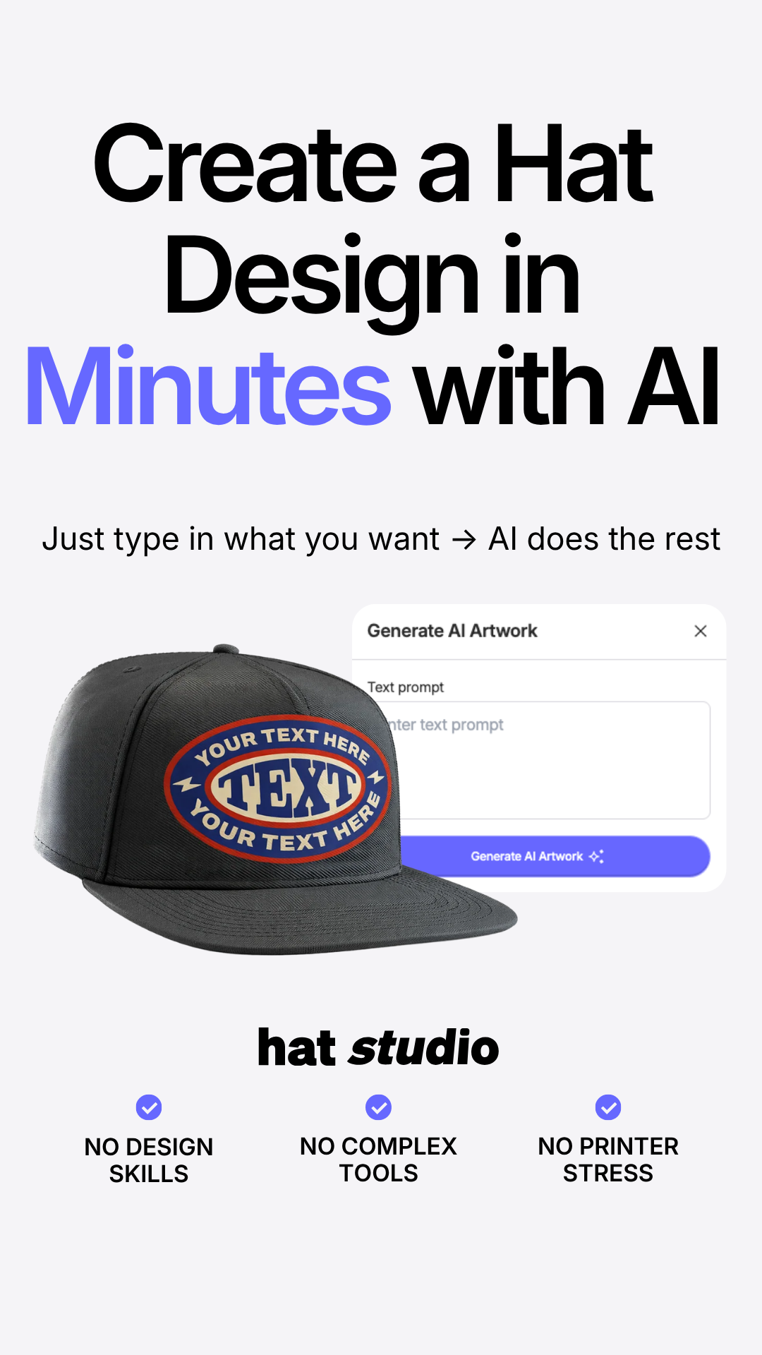 Hat Studio Facebook ad from May 9, 2026