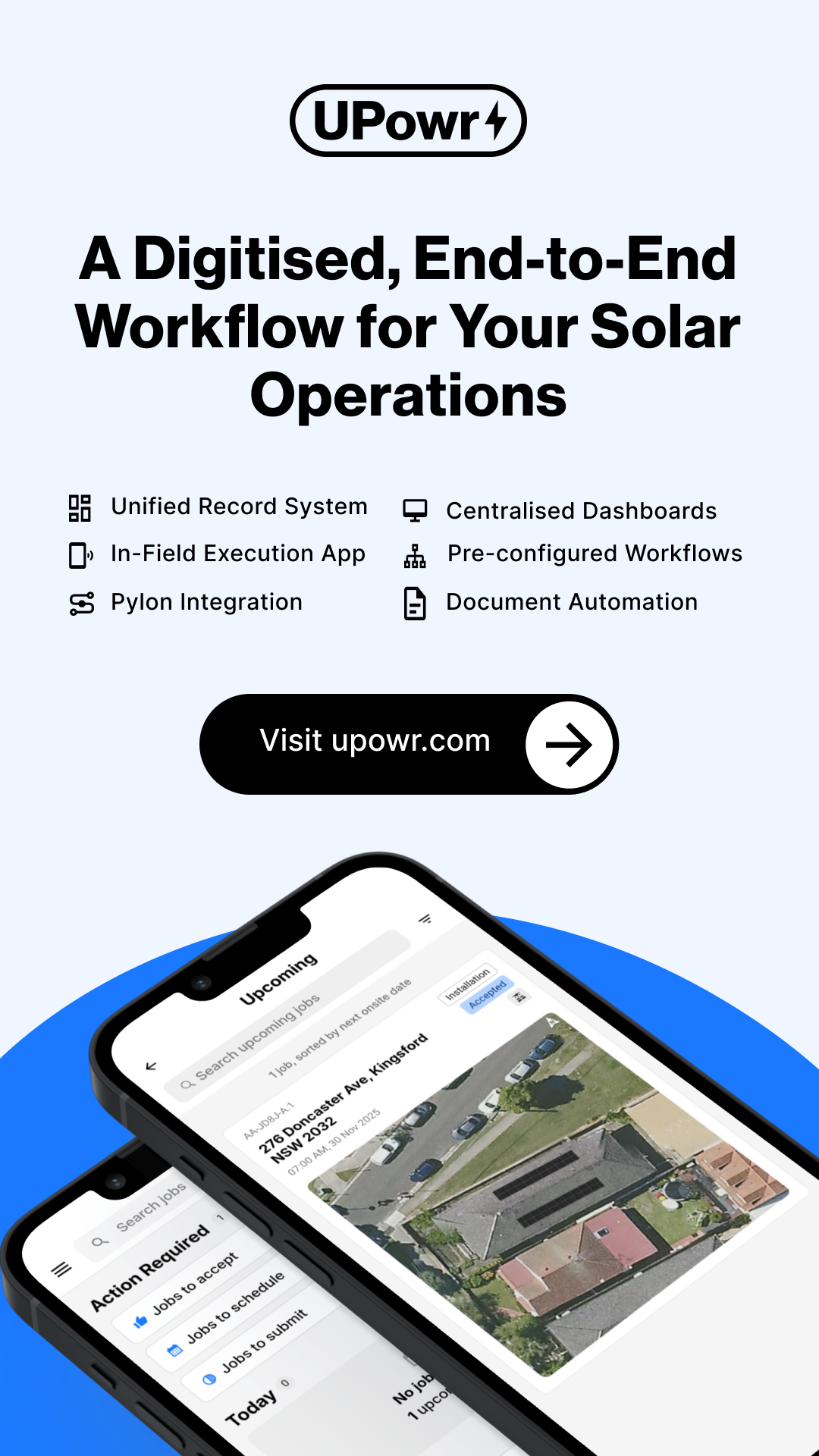UPowr Facebook ad from Dec 17, 2025