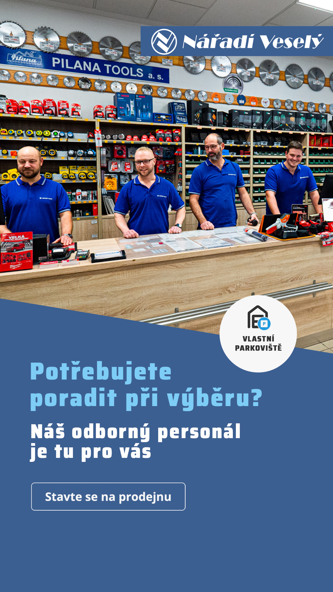 Nářadí Veselý Brno Facebook ad