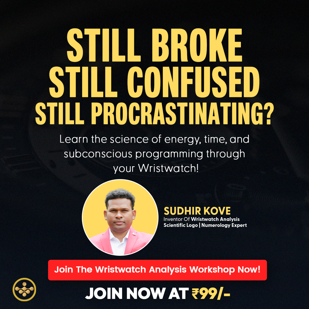 Sudhir Kove - Inventor Of Wristwatch Analysis Facebook ad