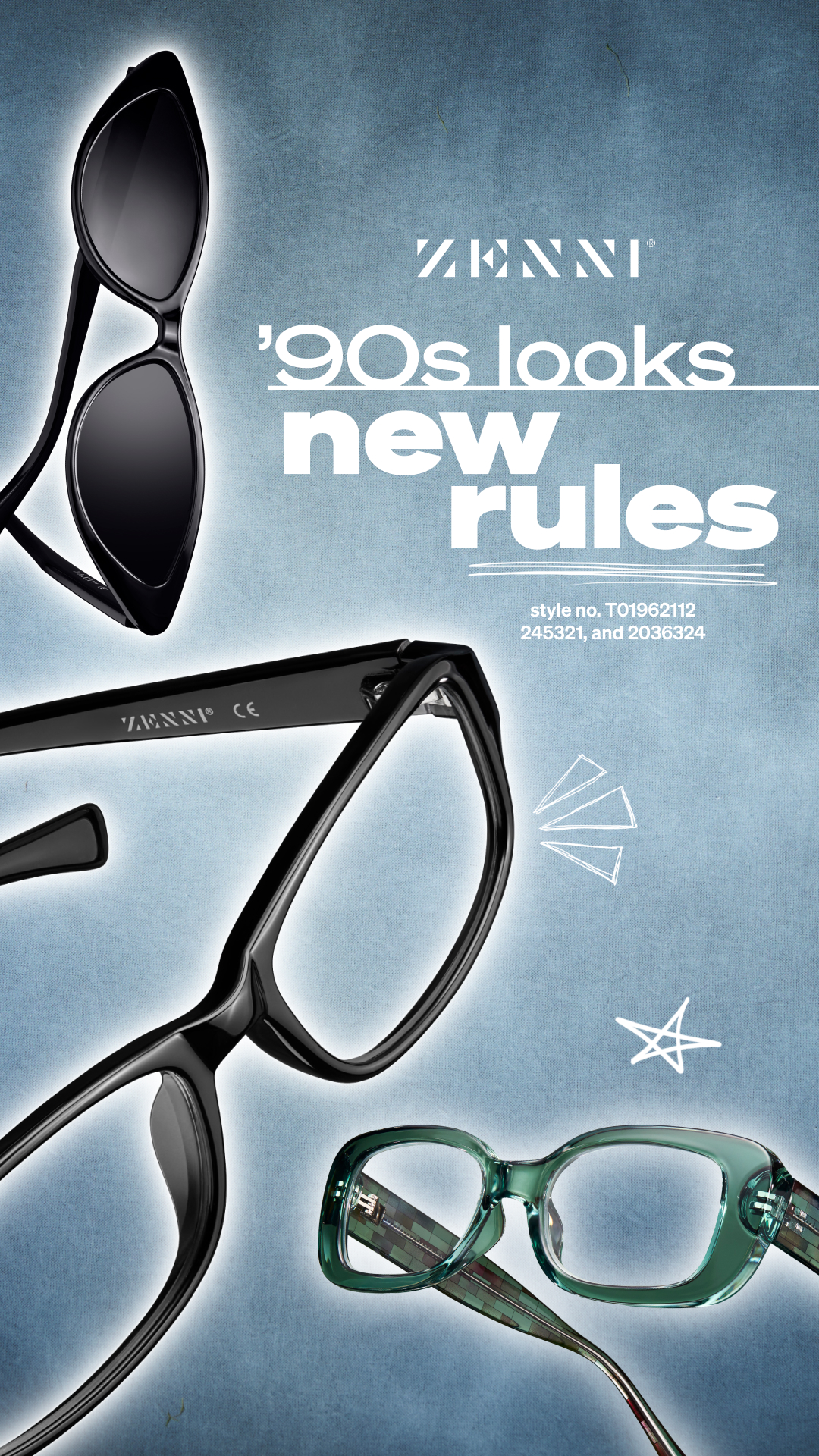 Zenni Optical Facebook ad