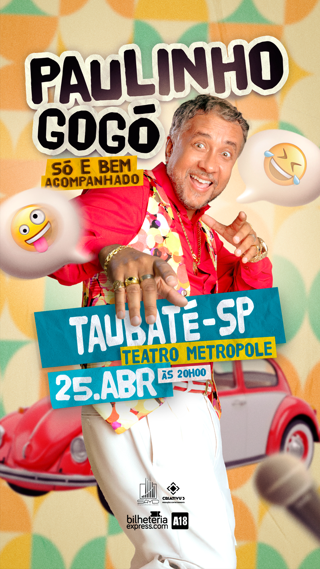 Paulinho Gogó Facebook ad from Mar 12, 2026