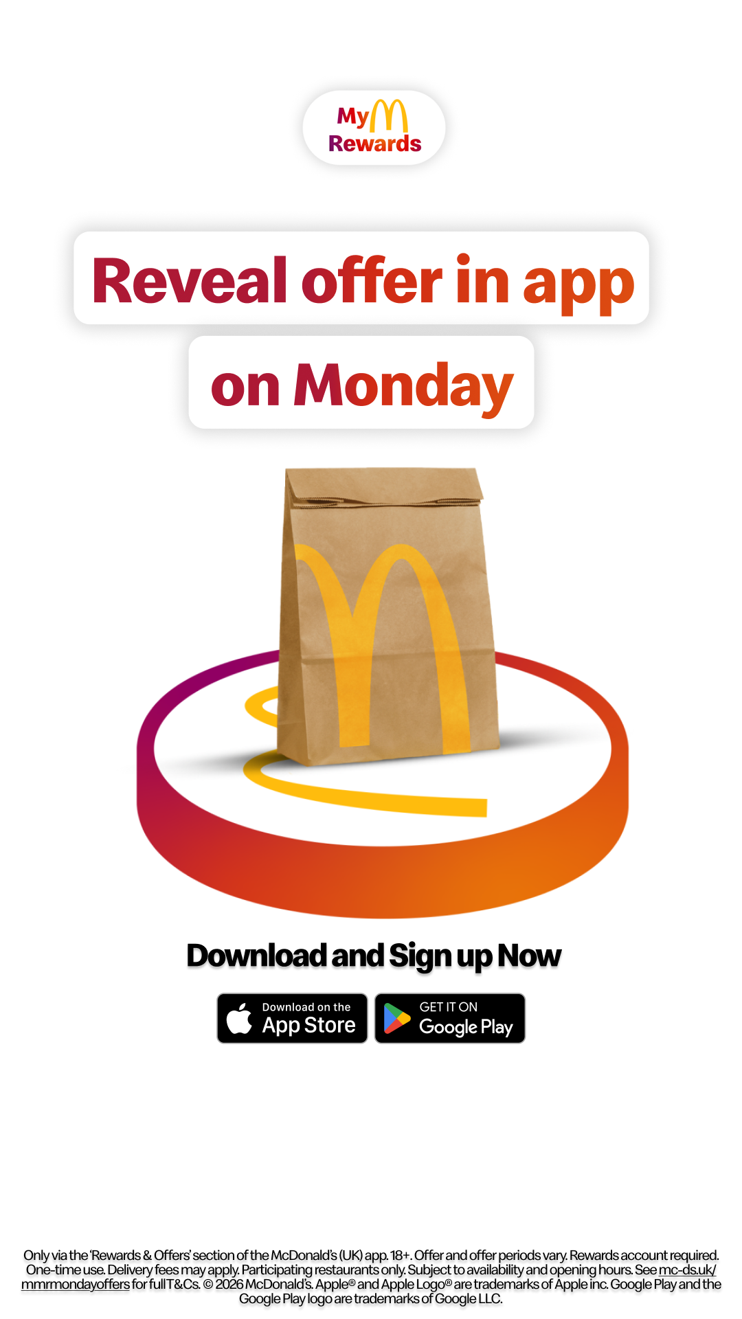 McDonald's Facebook ad