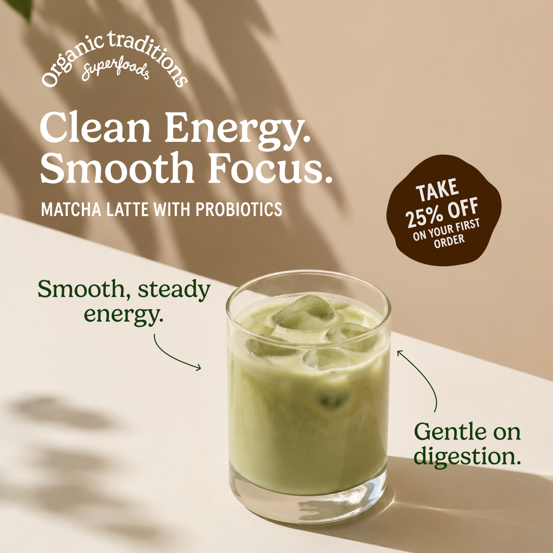 Organic Traditions Facebook ad