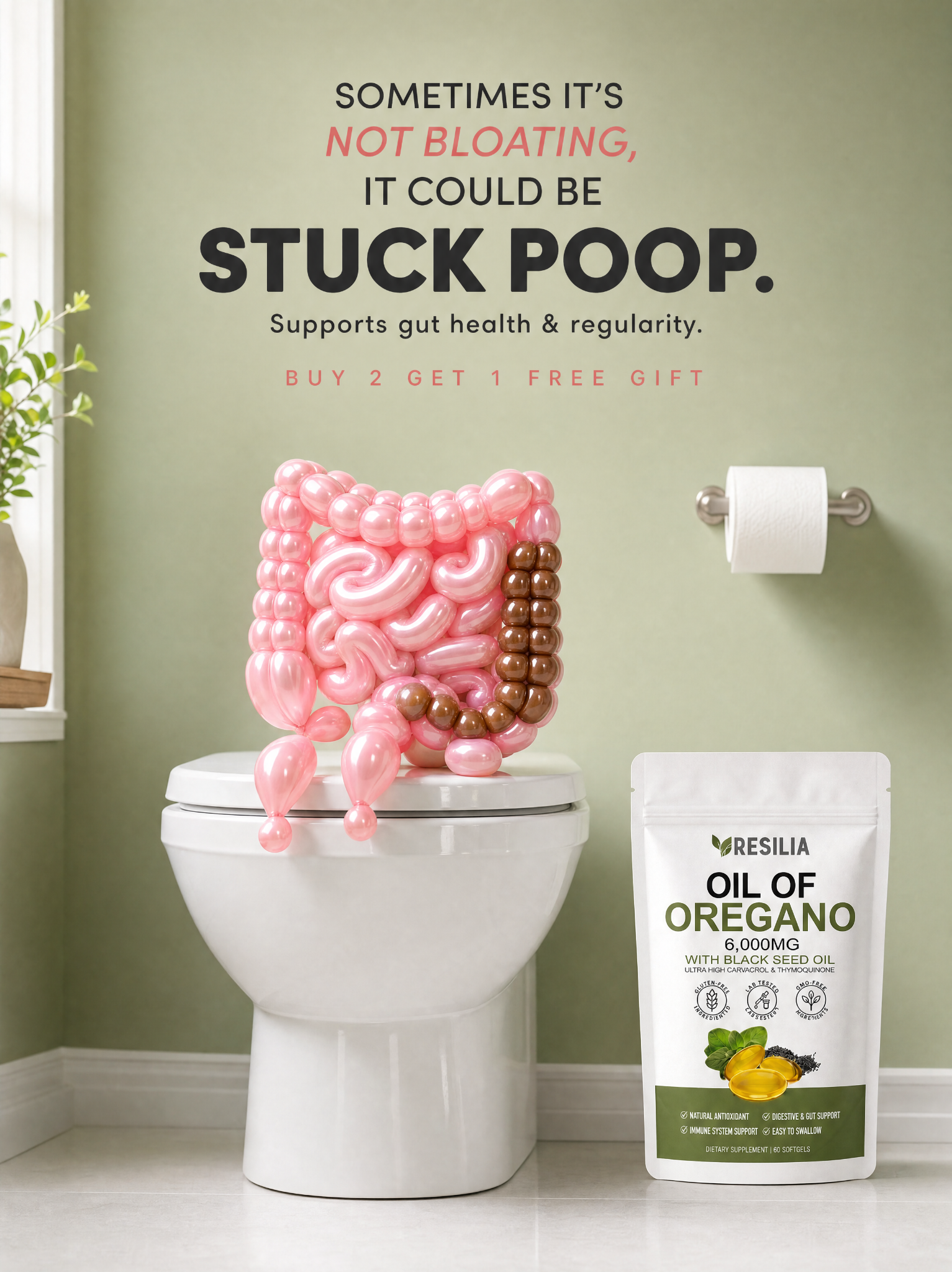 Daily Move Facebook ad: Powered by Two of Nature's Most Studied Botanicals