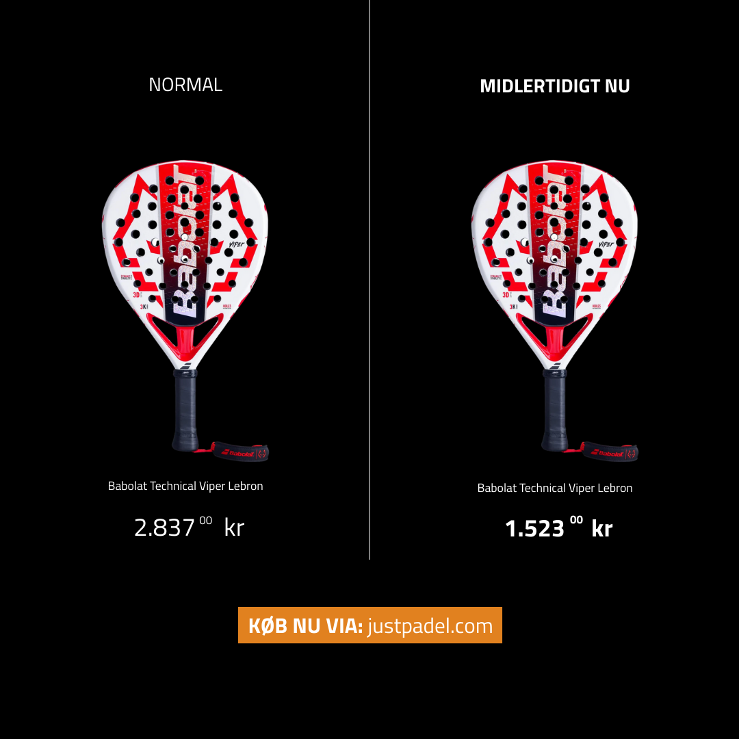 Justpadel.com Facebook ad from Feb 6, 2026