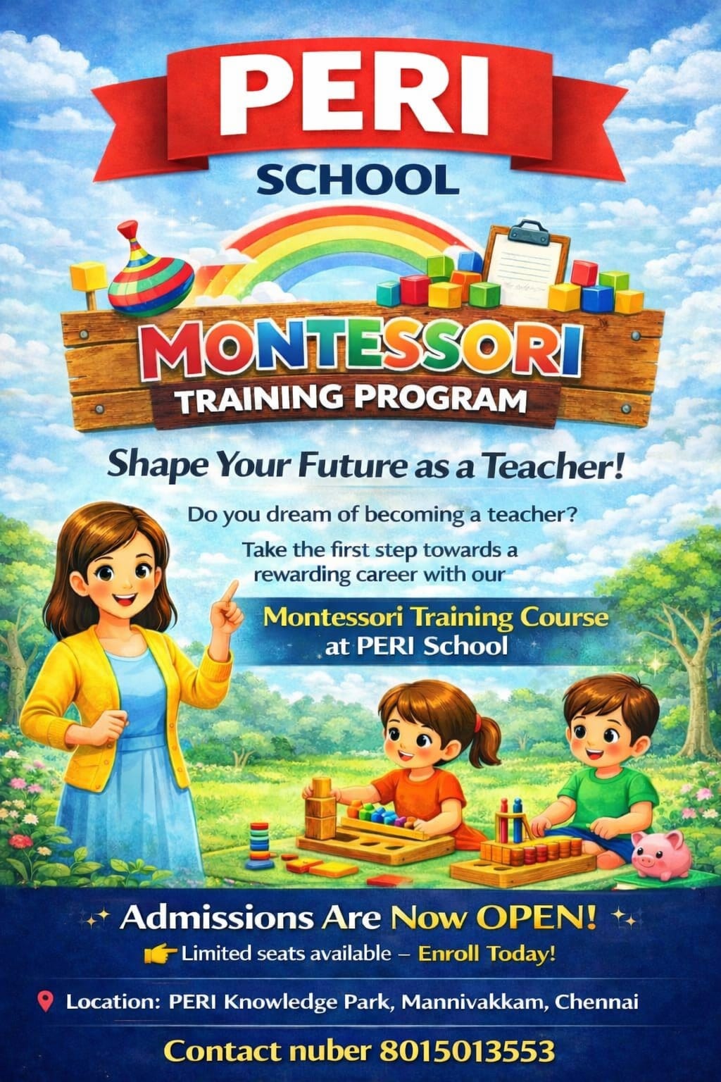 PERI school CBSE Facebook ad