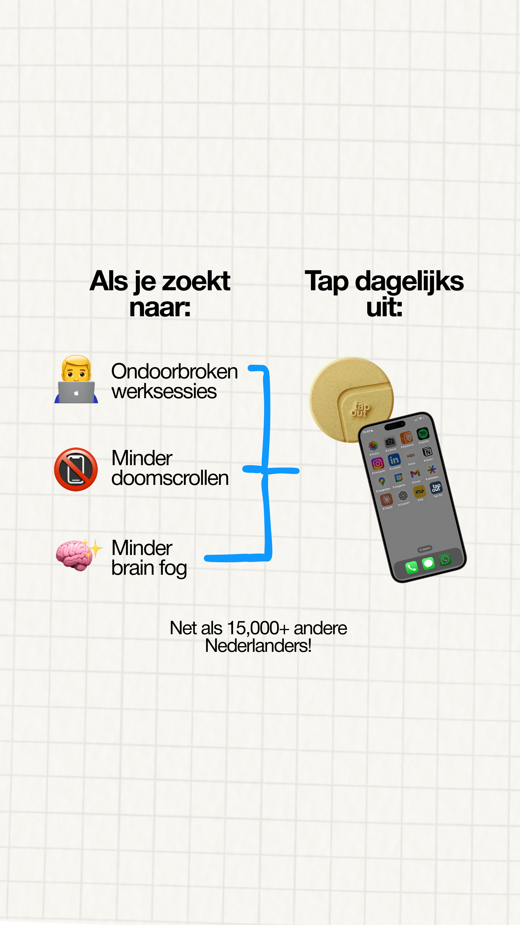 Tap Out Facebook ad