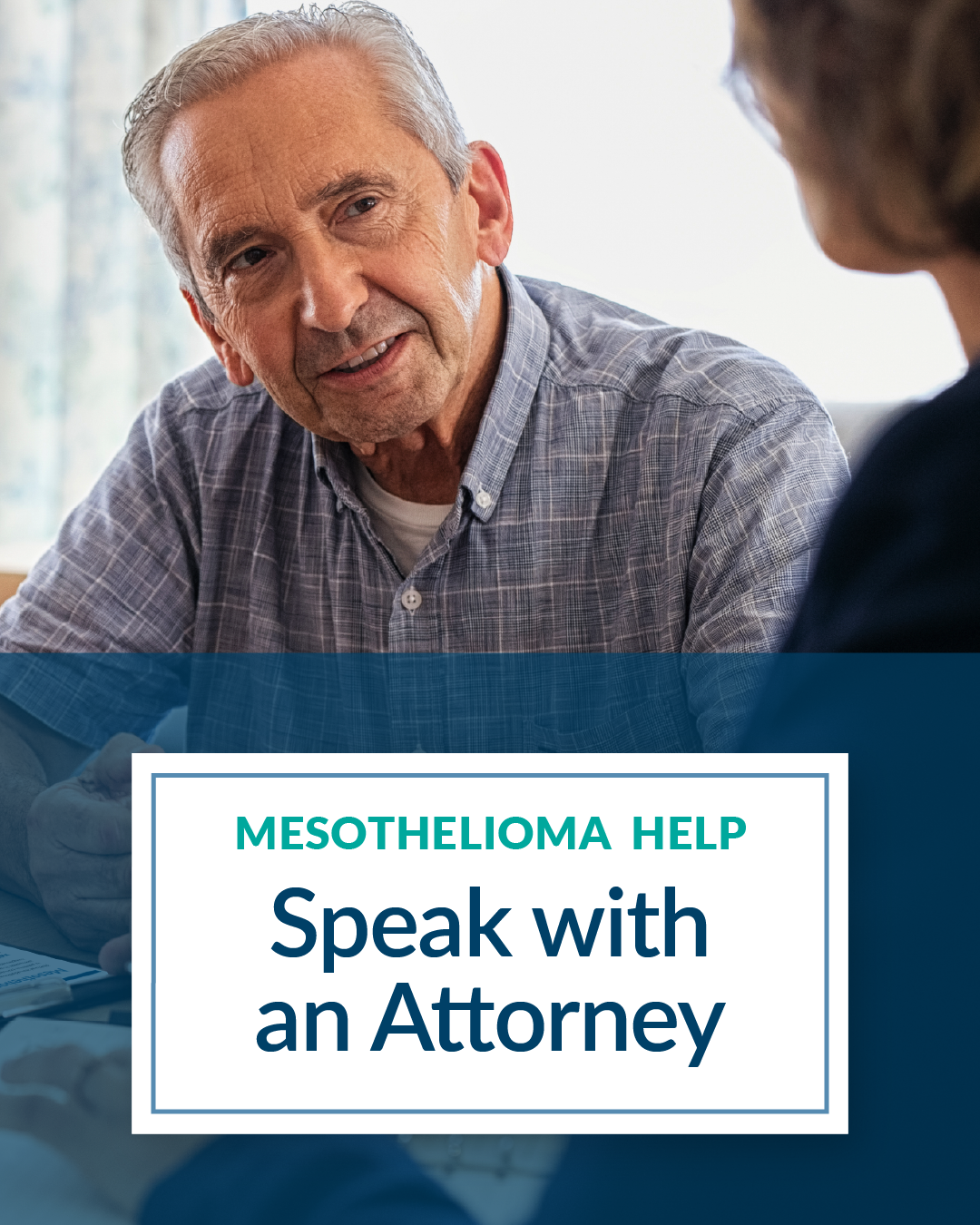 Mesothelioma Book Facebook ad