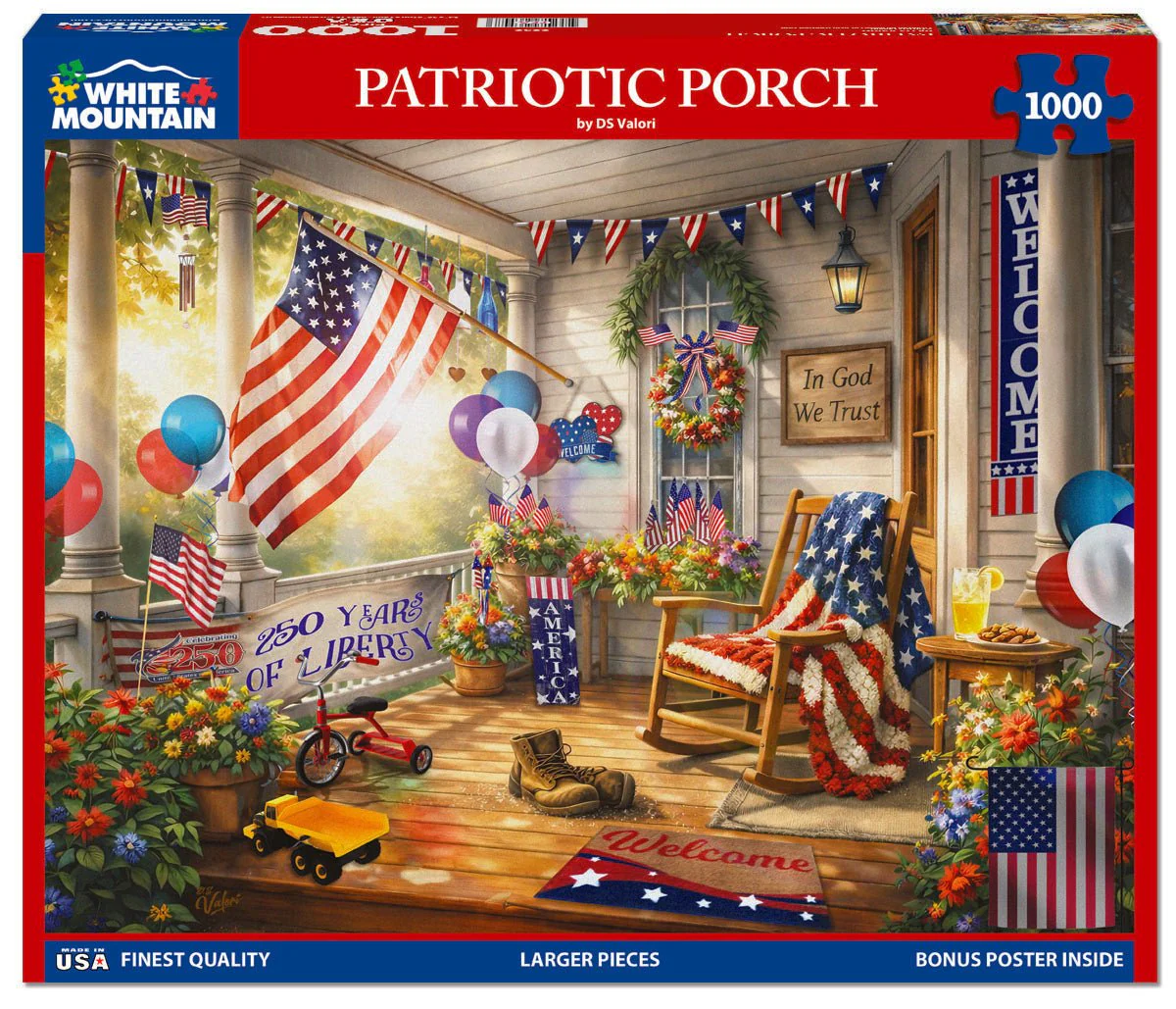 White Mountain Puzzles Facebook ad