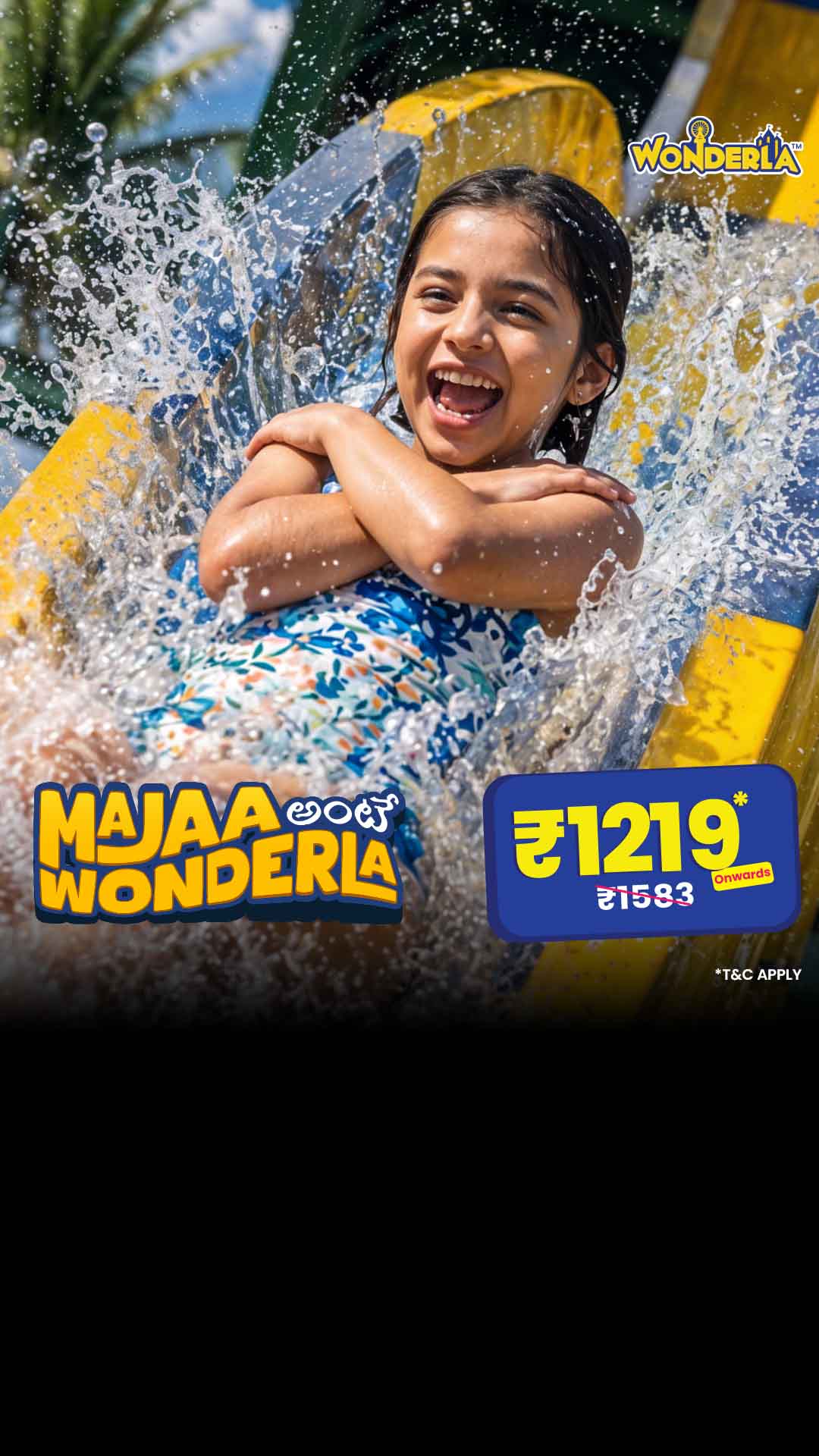 Wonderla Facebook ad