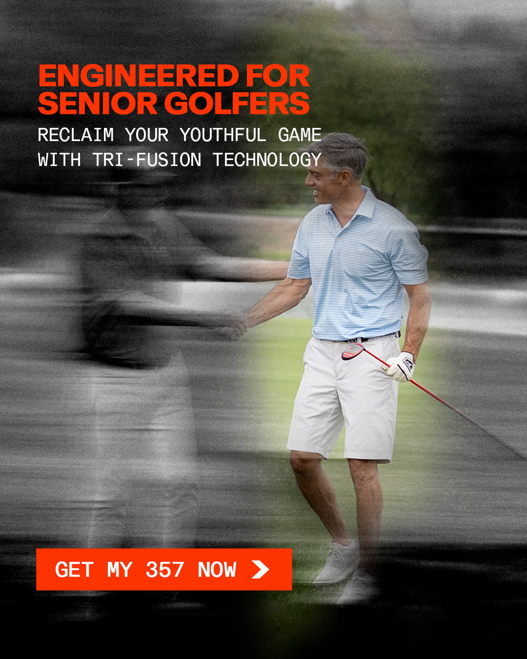 Performance Golf Facebook ad