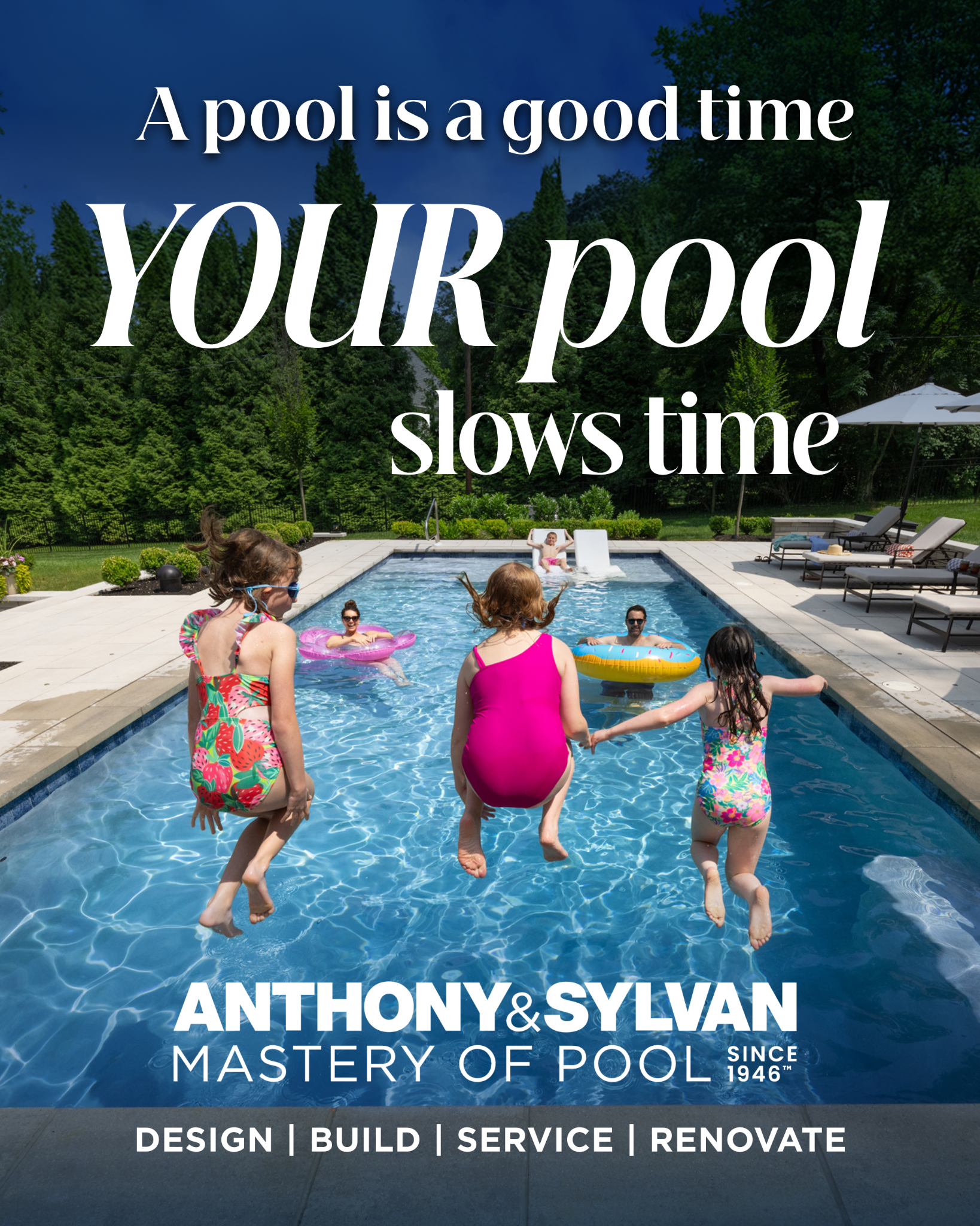 Anthony & Sylvan Pools Facebook ad