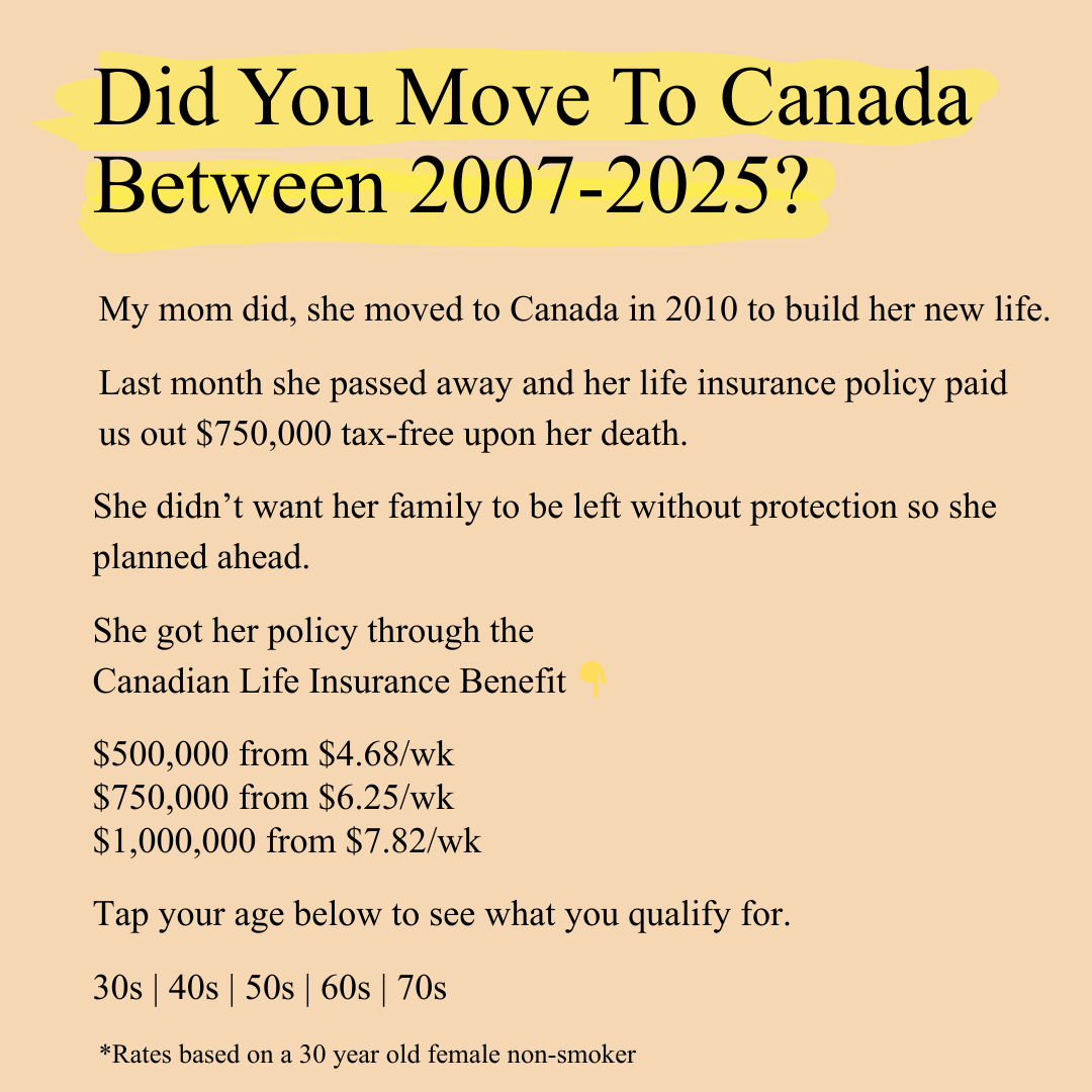 Canadian Life Rates Facebook ad