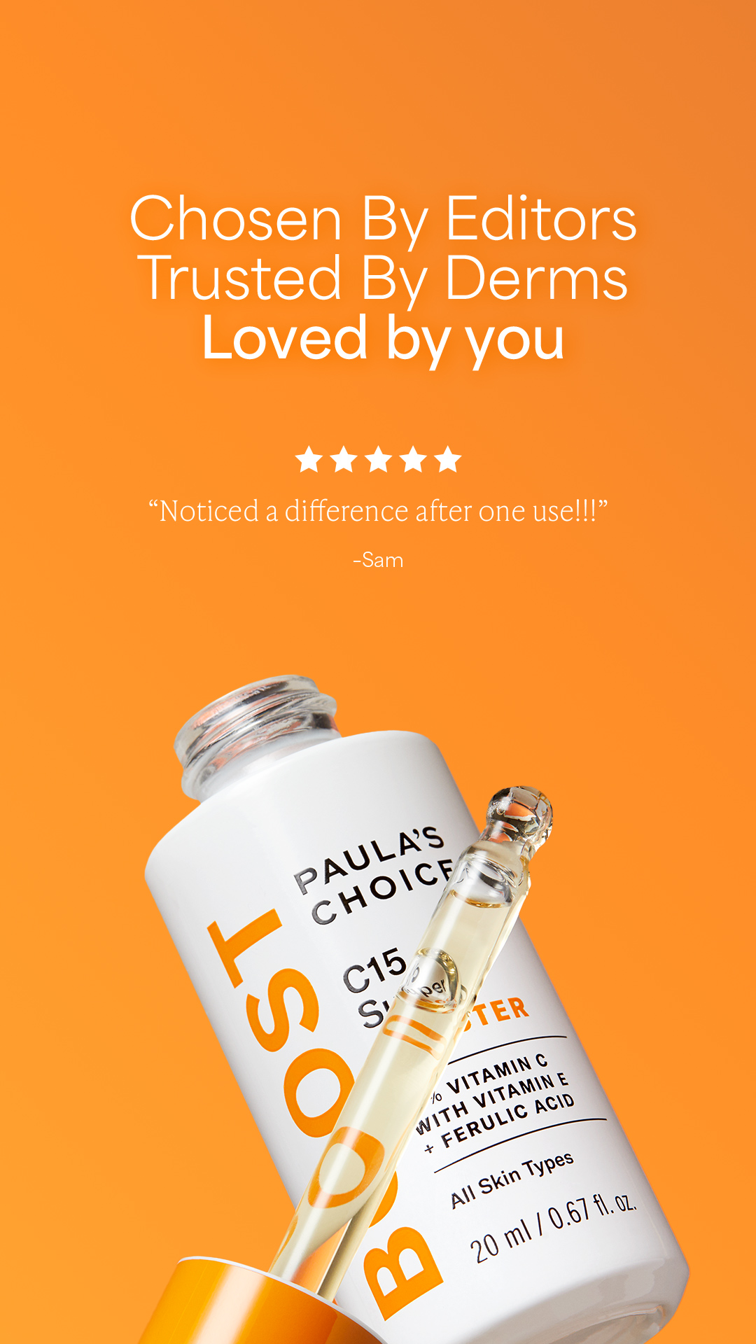 Paula's Choice Facebook ad