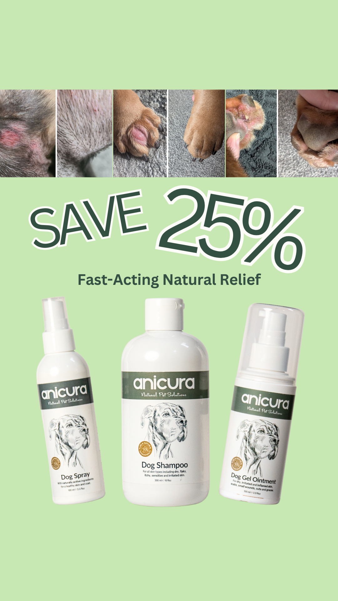 Anicura Natural Pet Solutions Facebook ad