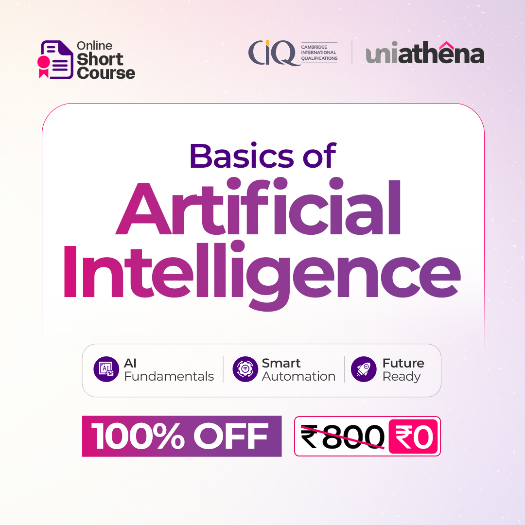 Uniathena - Short Courses Facebook ad