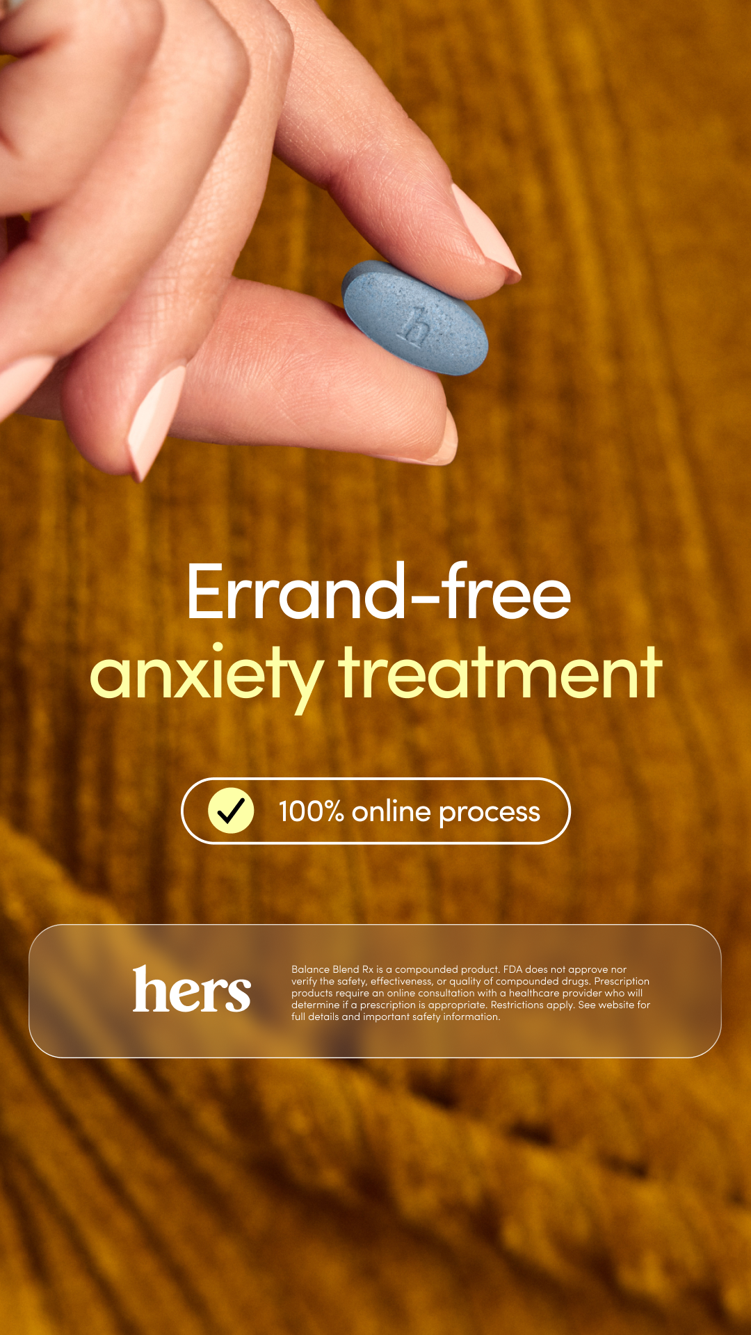Hers Facebook ad: See if treatment is right for you