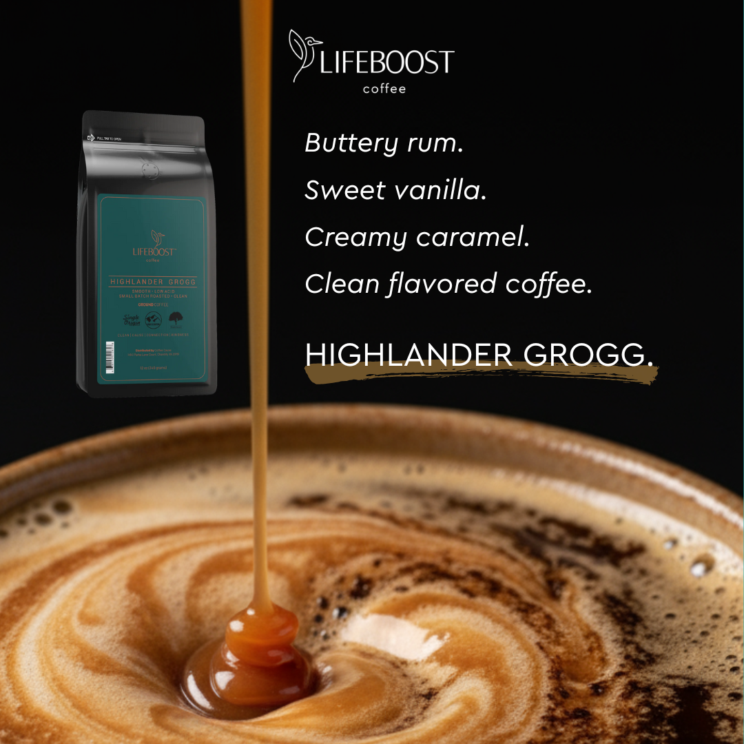Lifeboost Coffee Facebook ad