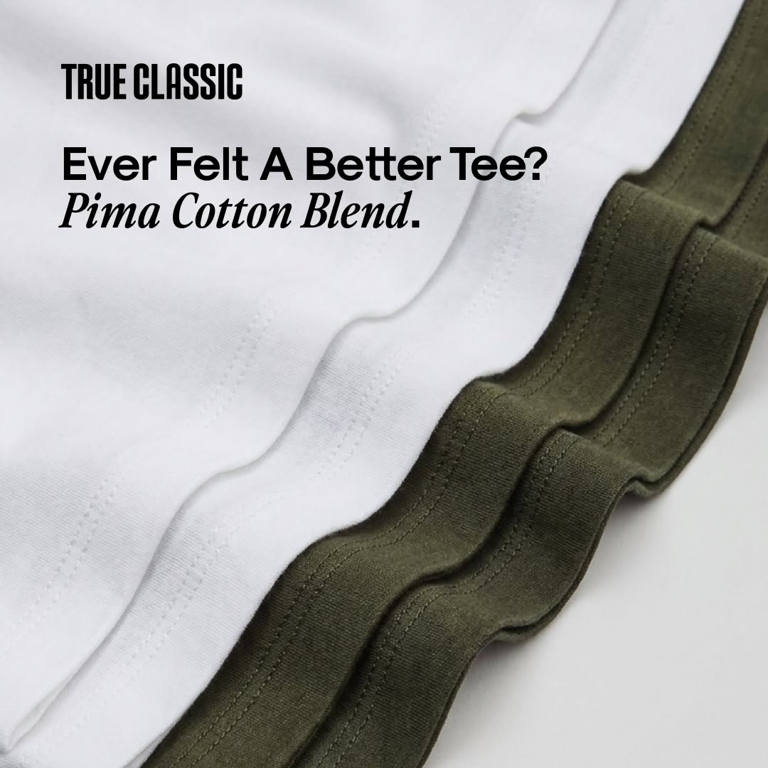 True Classic Facebook ad