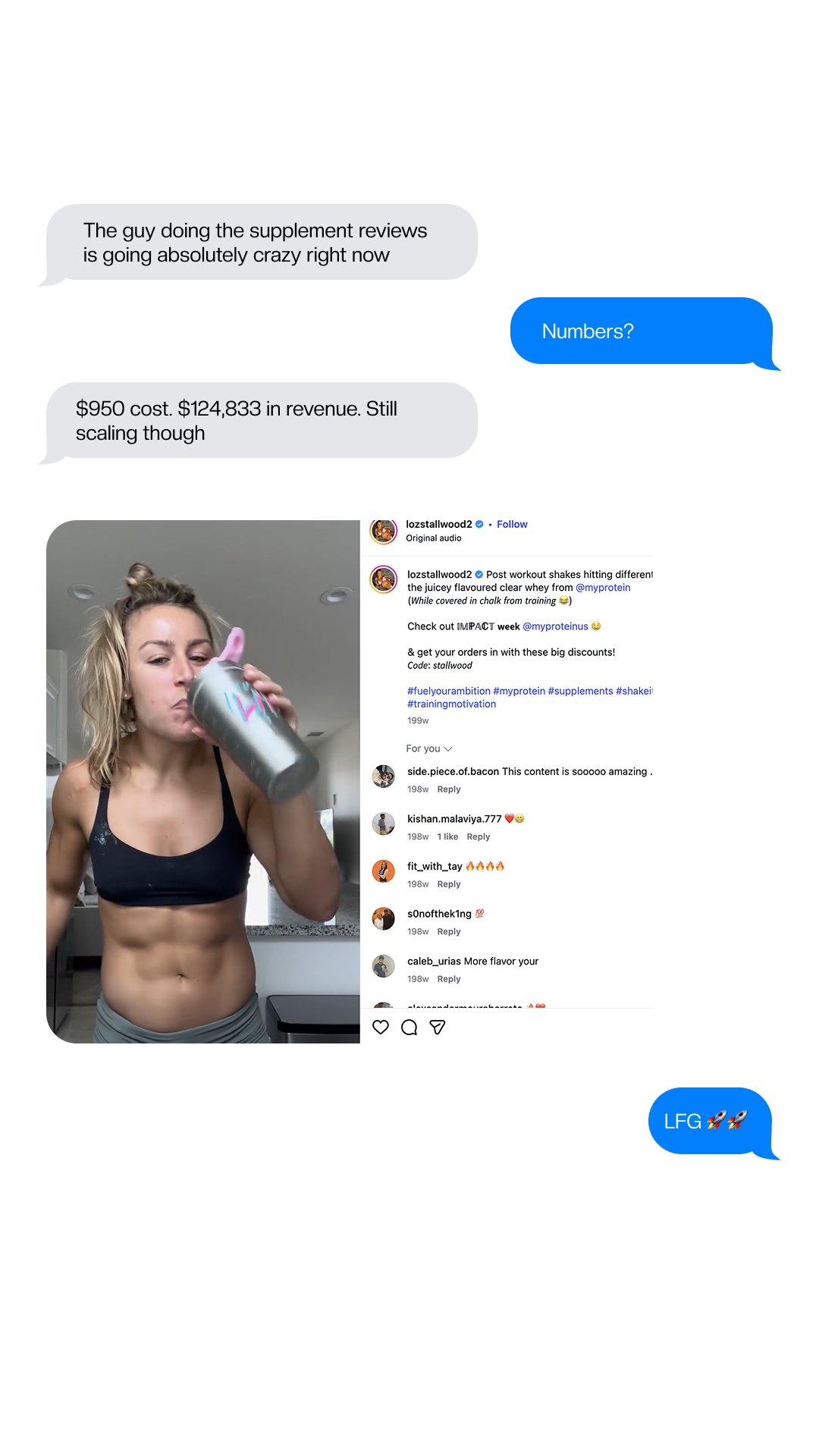Influencer Advantage Facebook ad