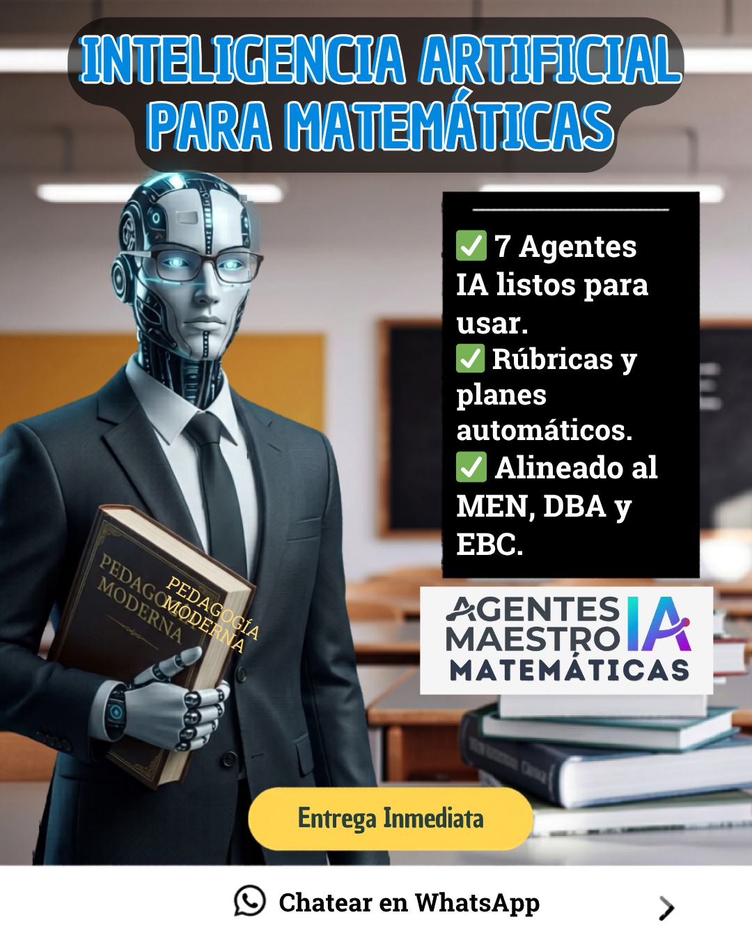 Creaciones Creativas Facebook ad: Chatea con nosotros