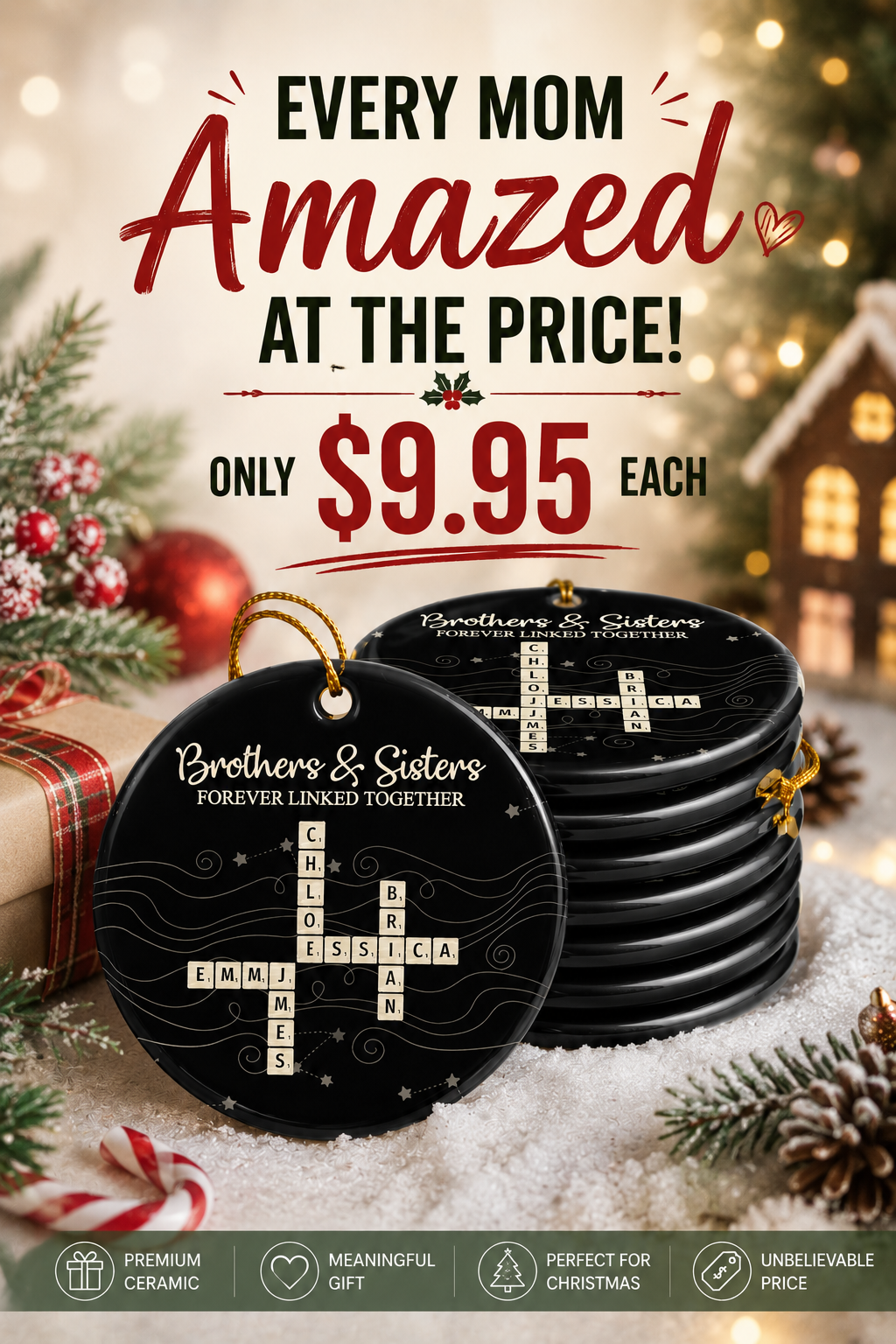 Maison Ornament Facebook ad: Big Love, Big Saving
