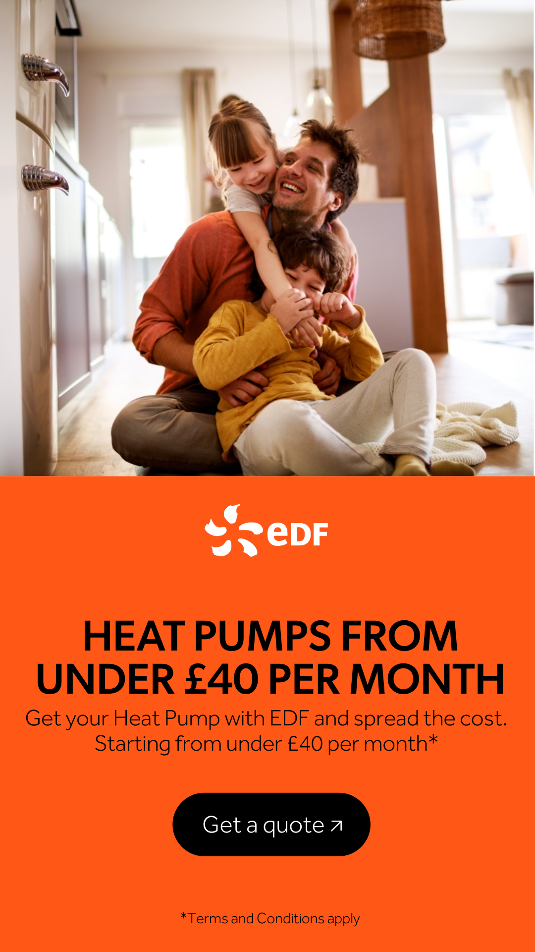 EDF Facebook ad