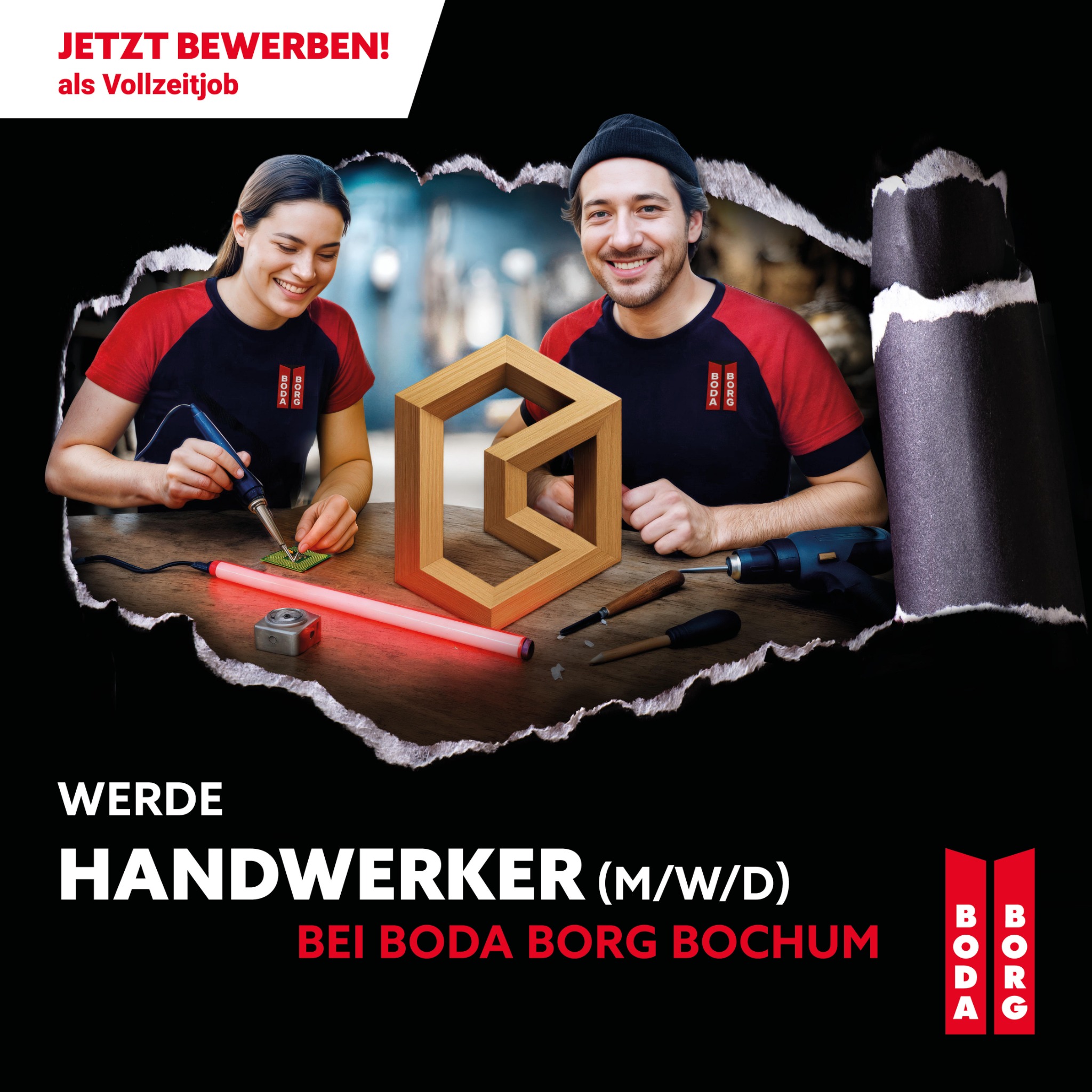 Boda Borg Bochum Facebook ad from Nov 11, 2025