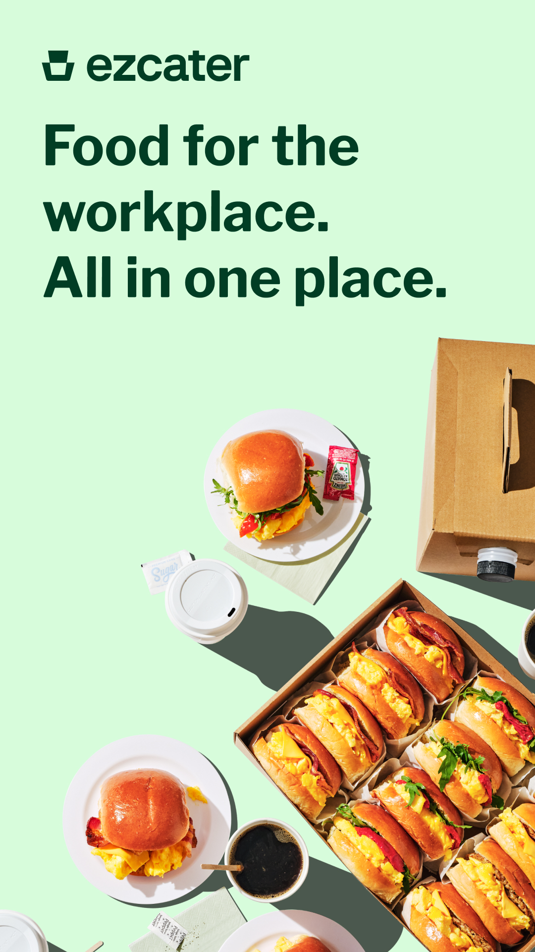ezCater Facebook ad