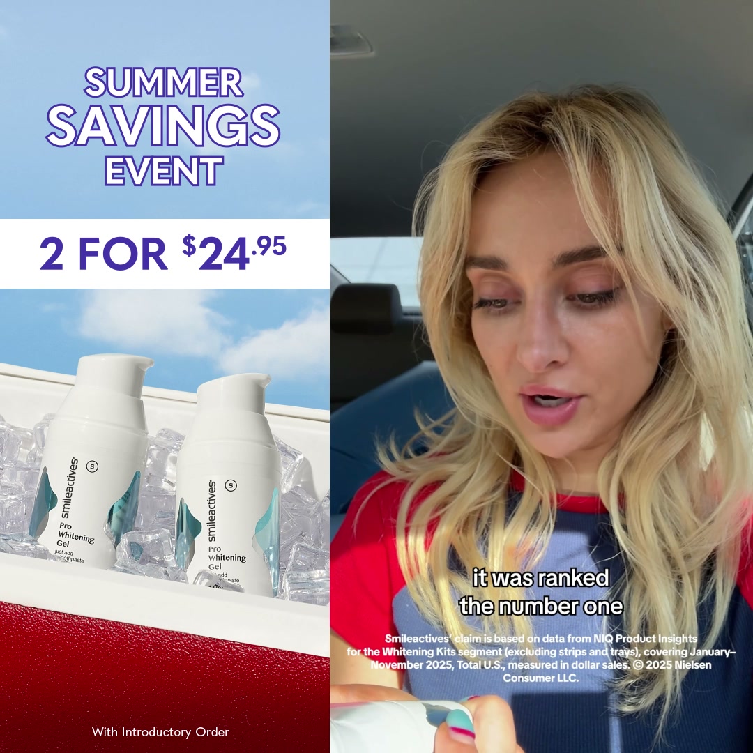 smileactives Facebook ad: Summer Sale: 2 for $24