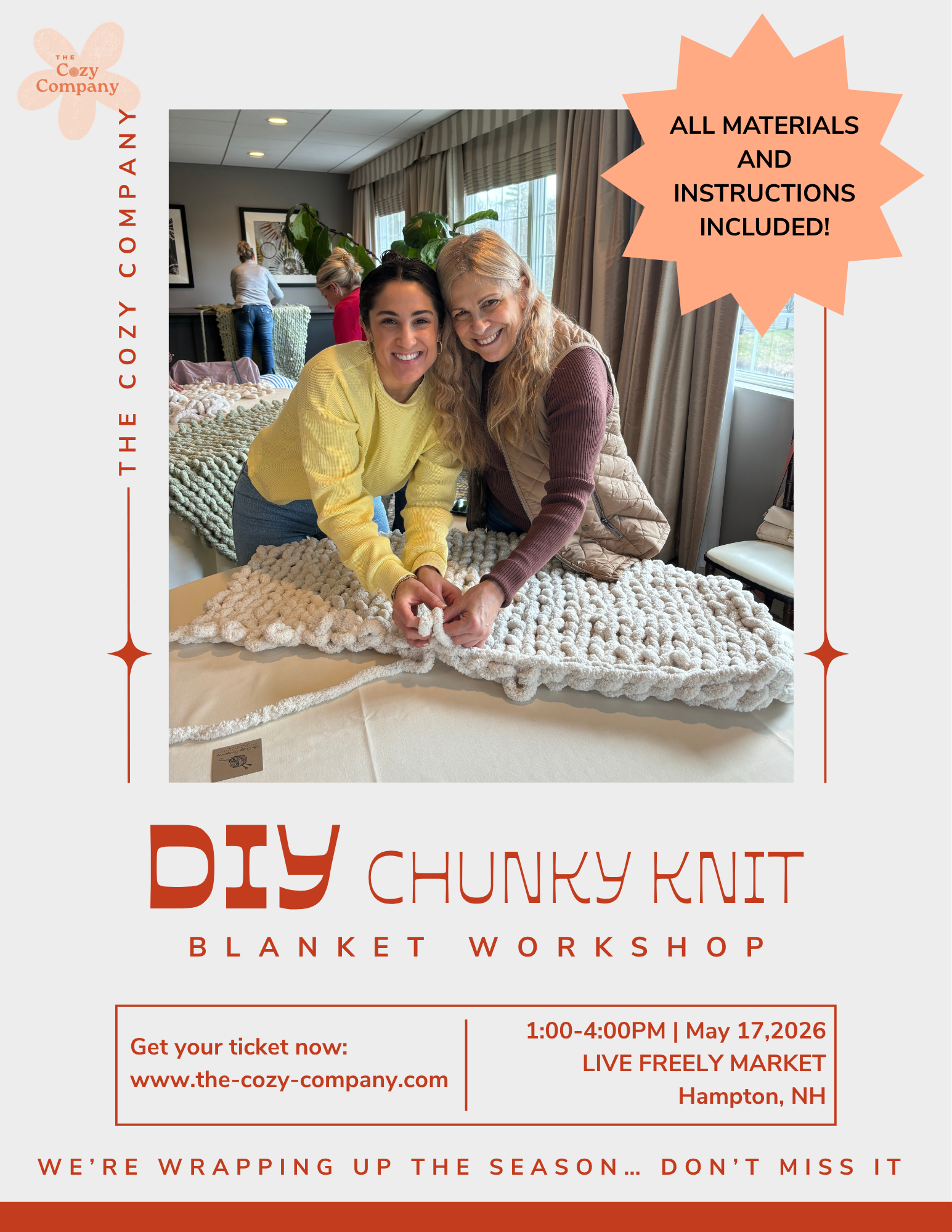 The Cozy Company Facebook ad