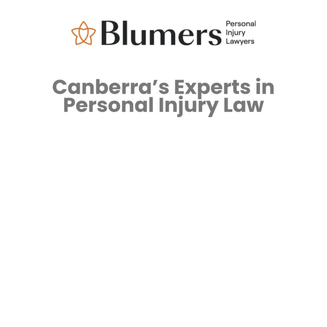 Blumers Lawyers Canberra Facebook ad: Trusted Lawyers For Personal Injury Claims