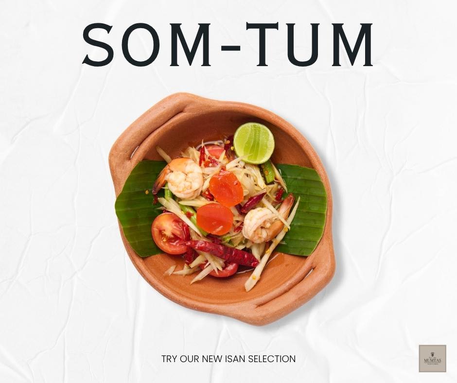 ร้านอาหารมุมตัสซ์ Mumtas Thai Cuisine Facebook ad: เมนูใหม่มาแล้วที่ MUMTAS