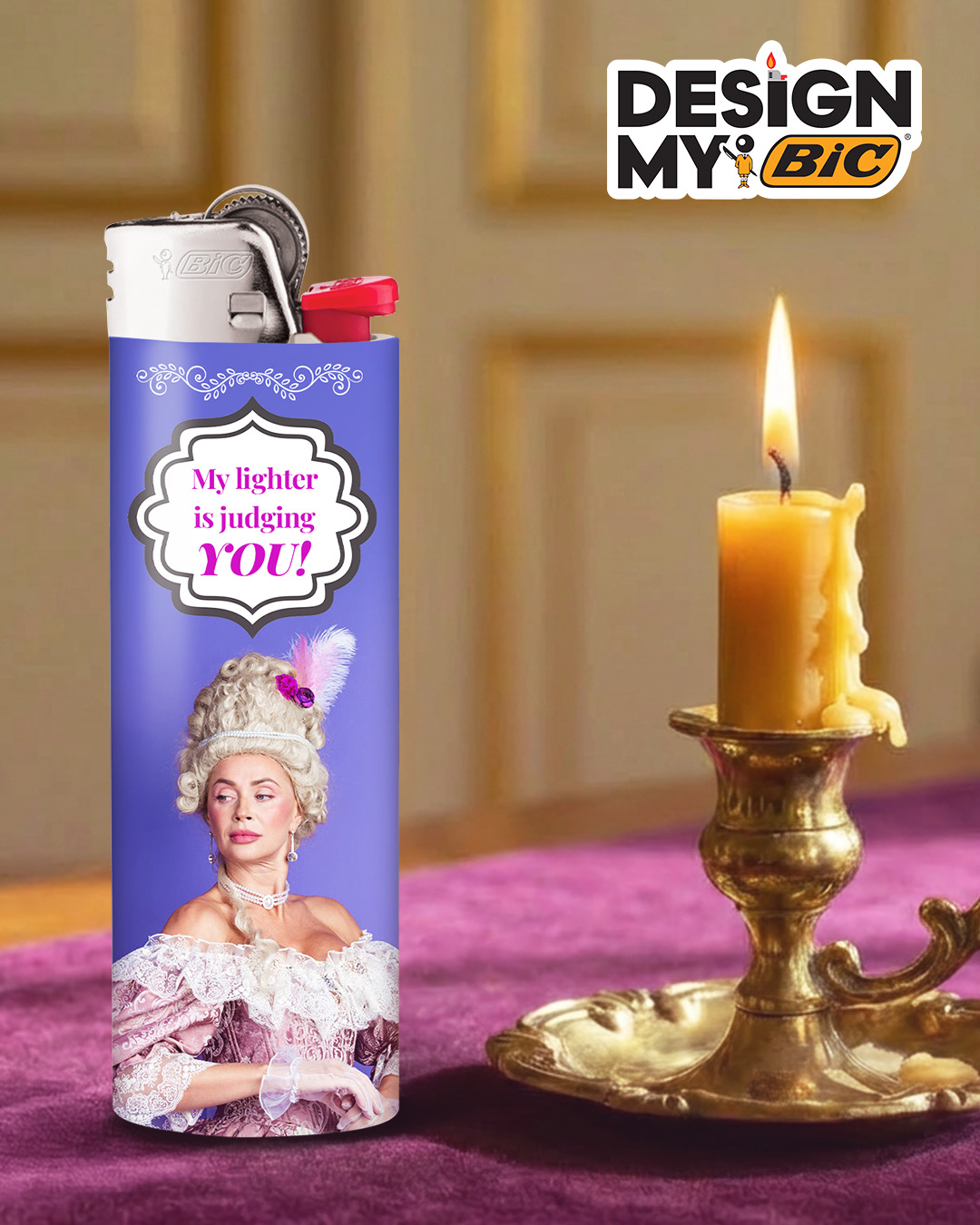 BIC Lighter Facebook ad