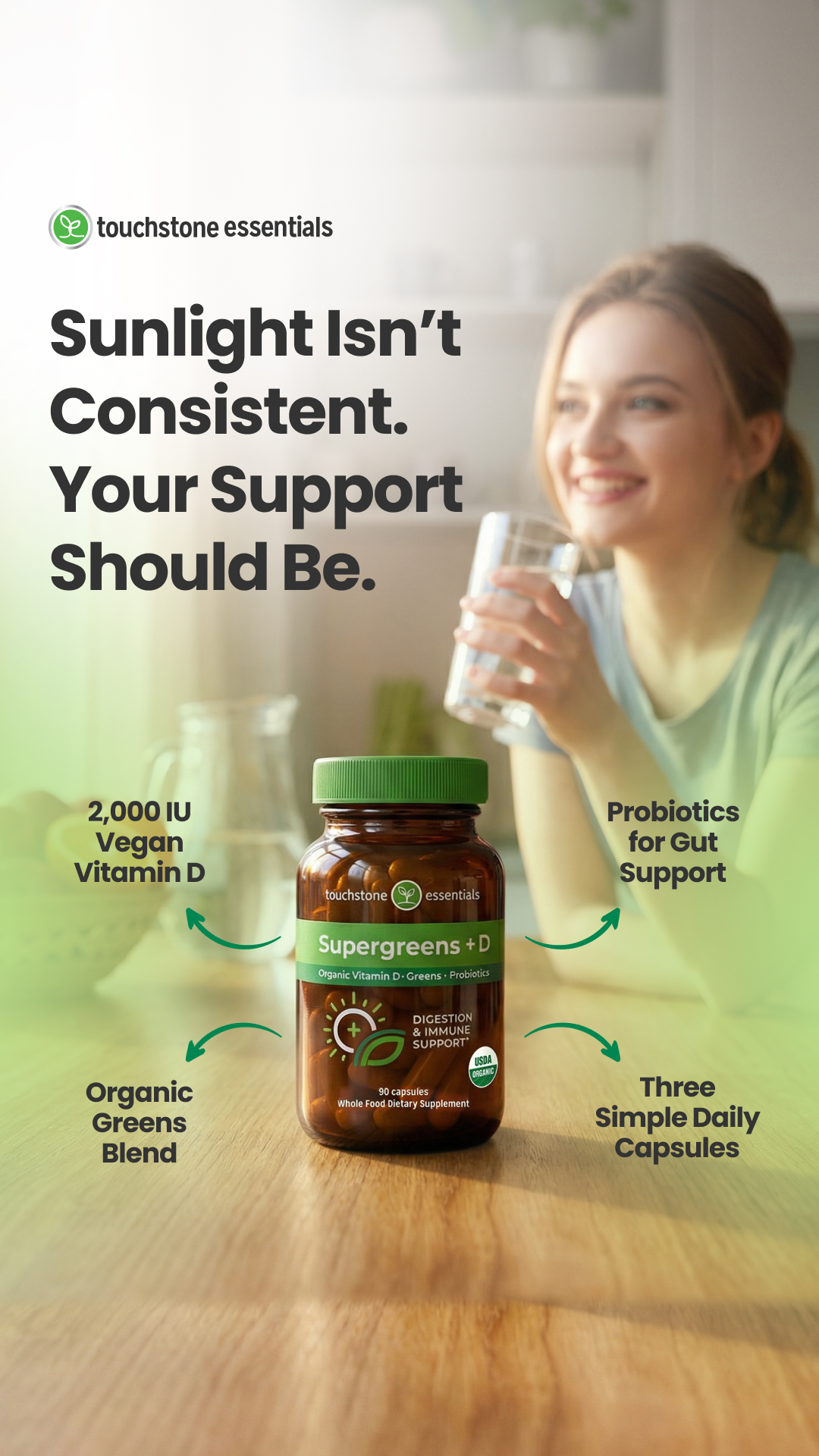 Touchstone Essentials Facebook ad