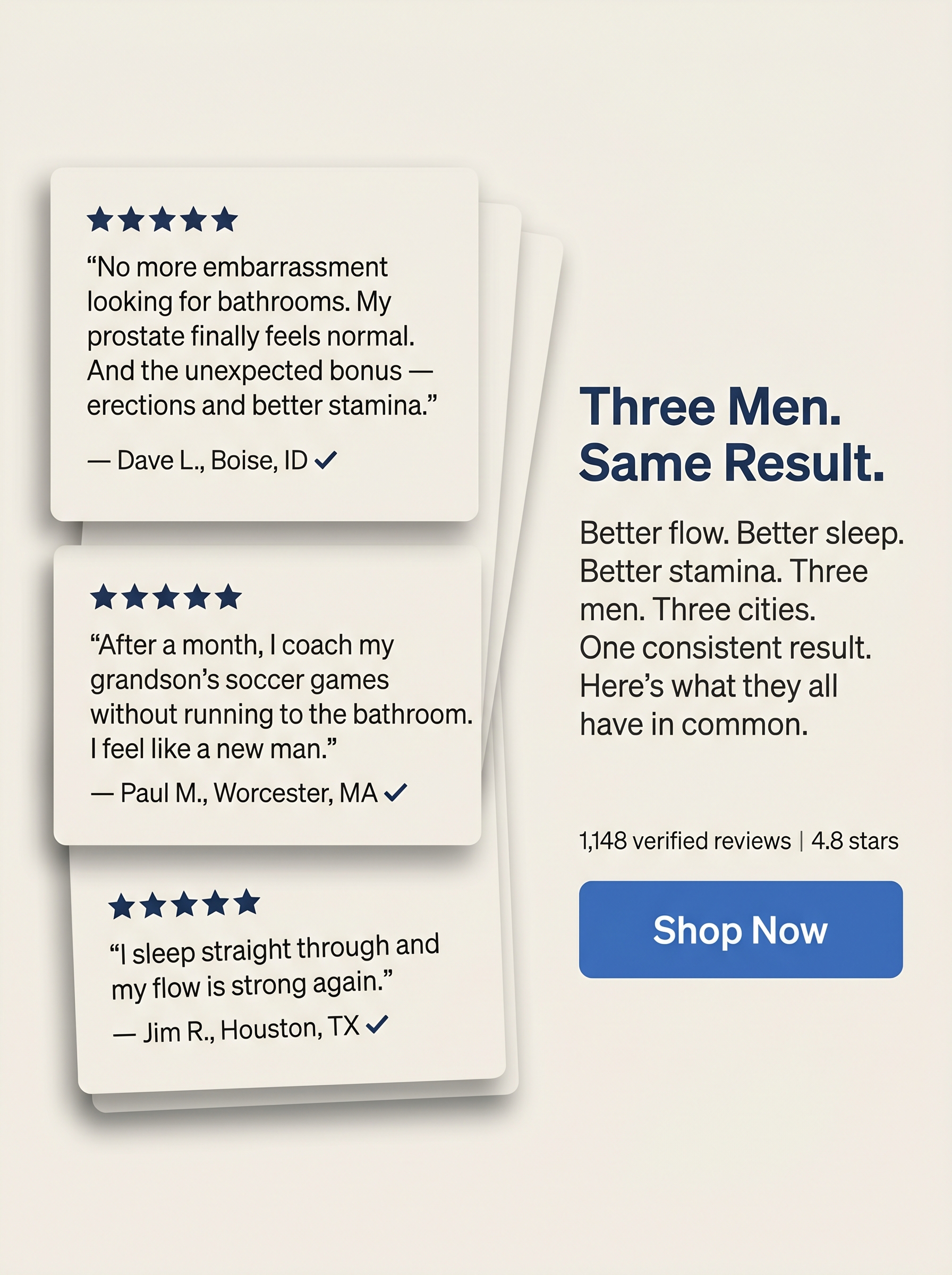 Protaflo Facebook ad