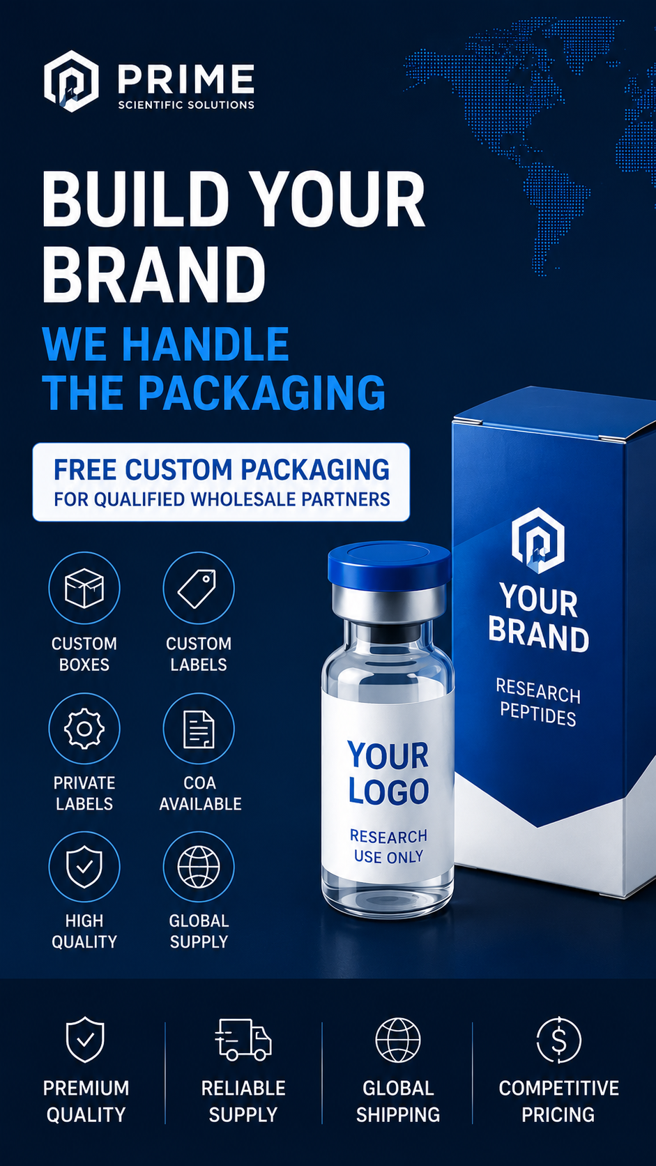 Vertex Peptide Research Facebook ad from Jul 5, 2026