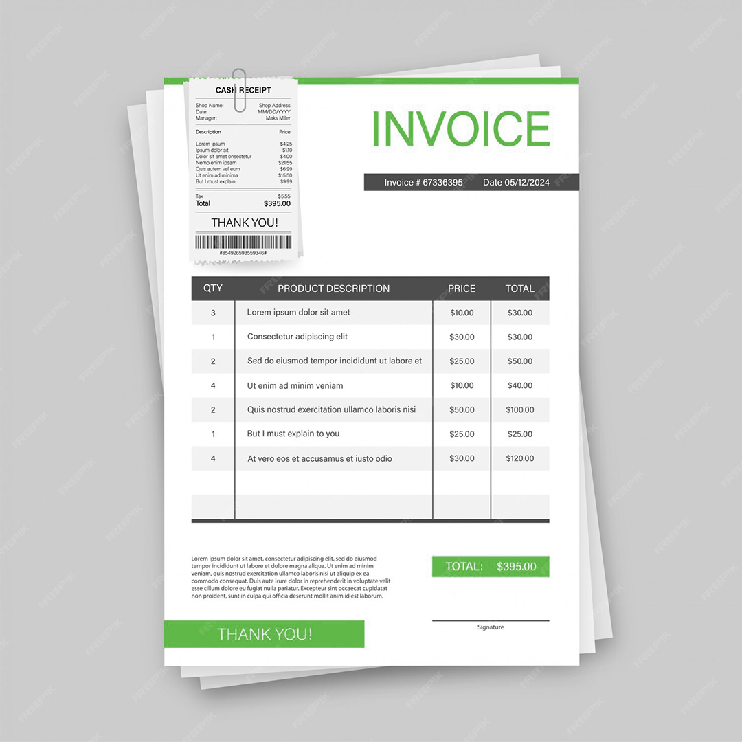 Invoice Maker Facebook ad