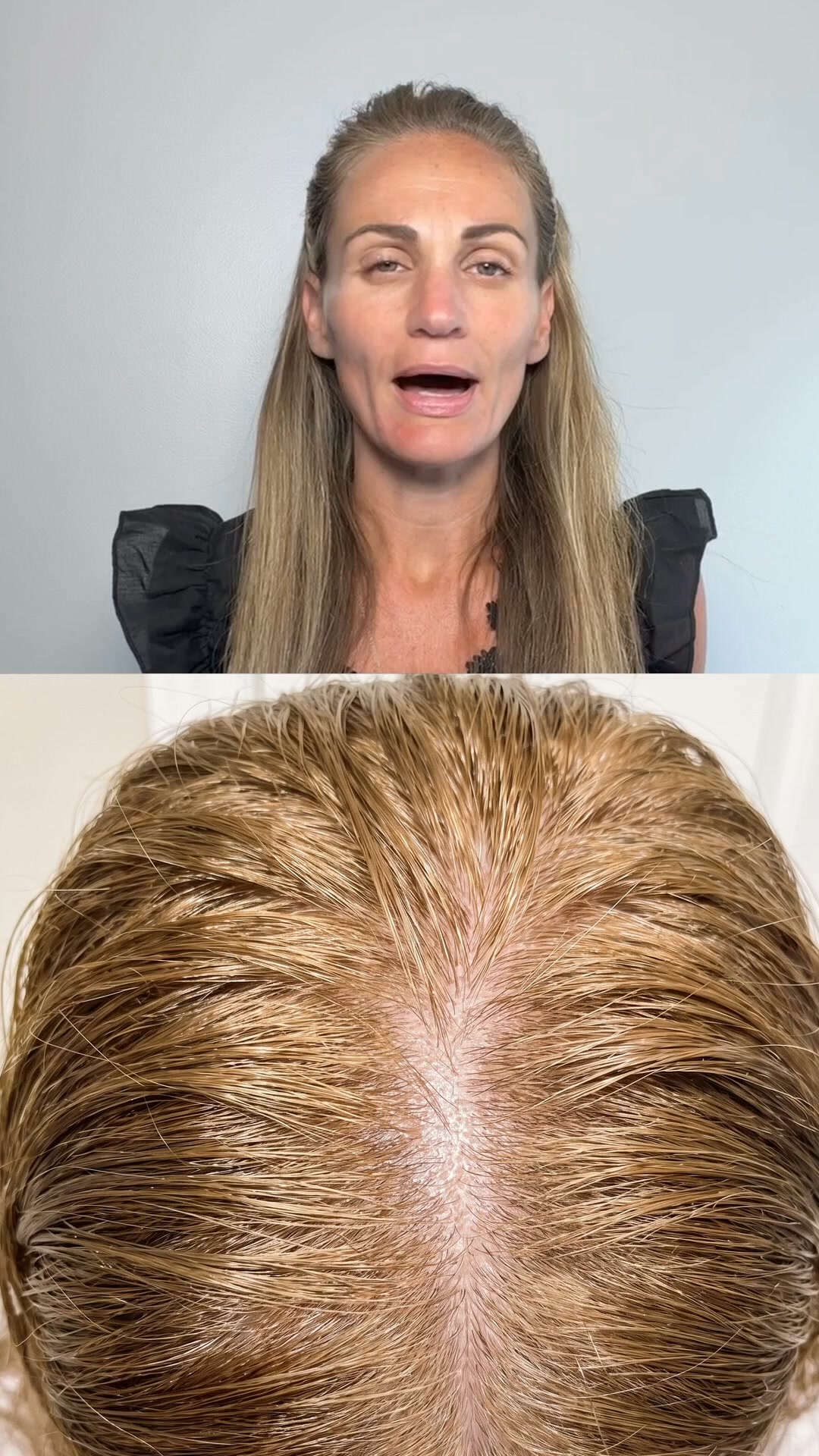 Bloom & Bond Facebook ad: Menopause Thinning Your Hair?