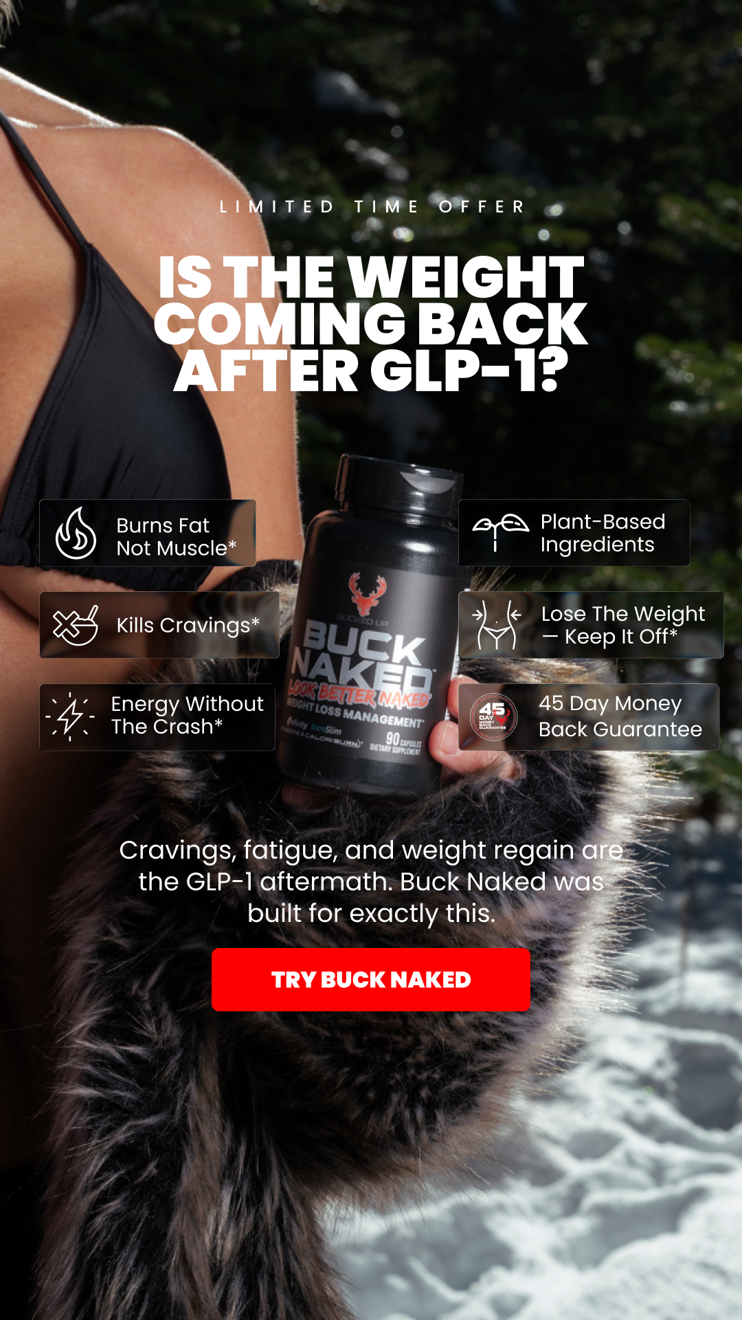 Bucked Up Facebook ad