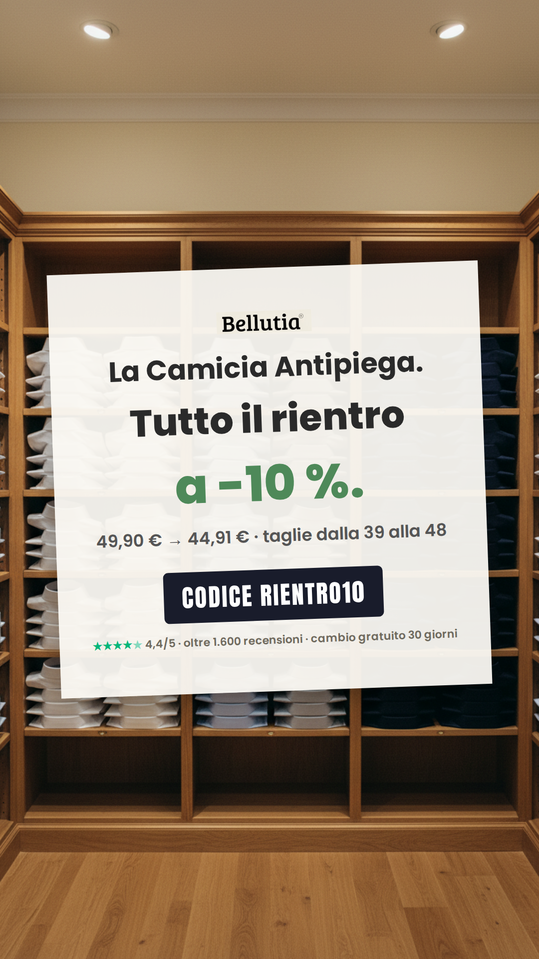Bellutia Italia Facebook ad