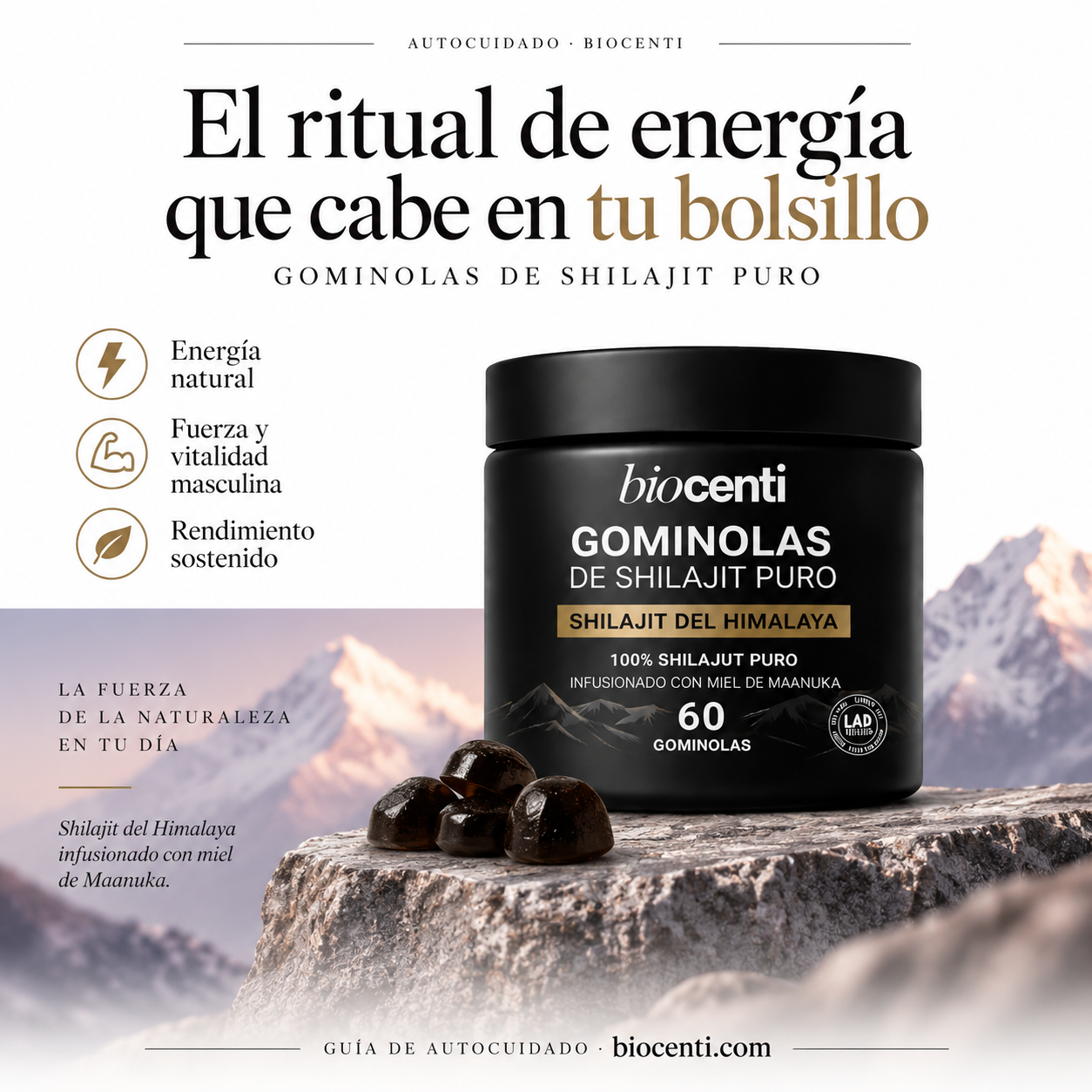 Biocenti Facebook ad: Constancia matutina