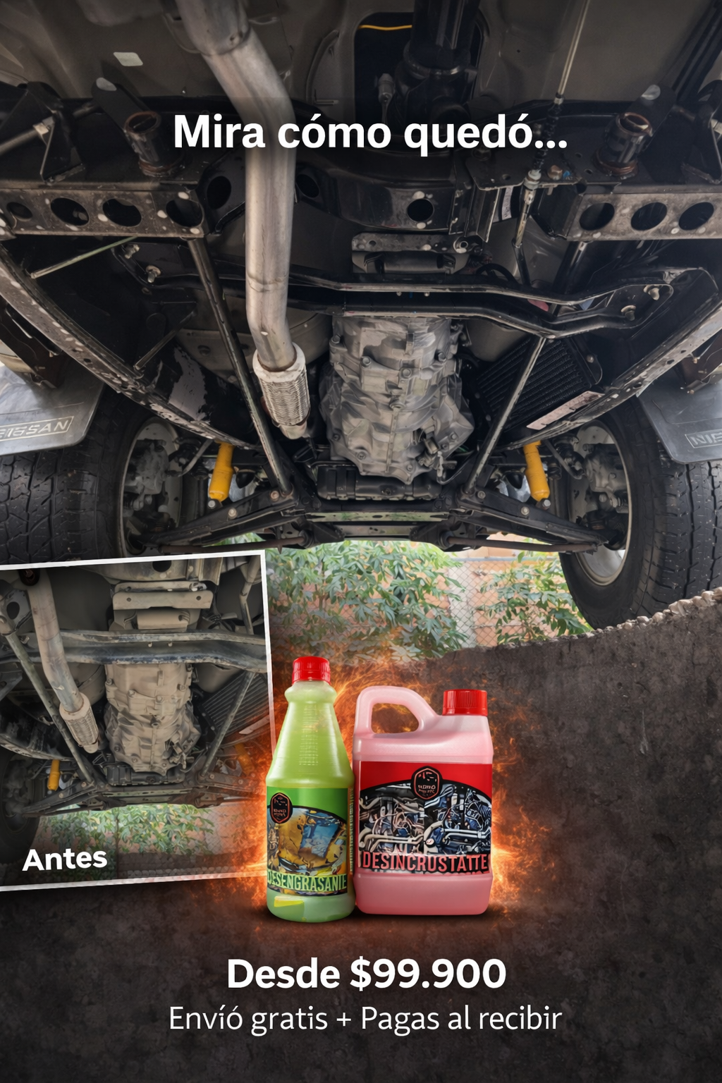 Mono Truck 2.0 Facebook ad: Combo pro: resultados visibles desde el primer uso