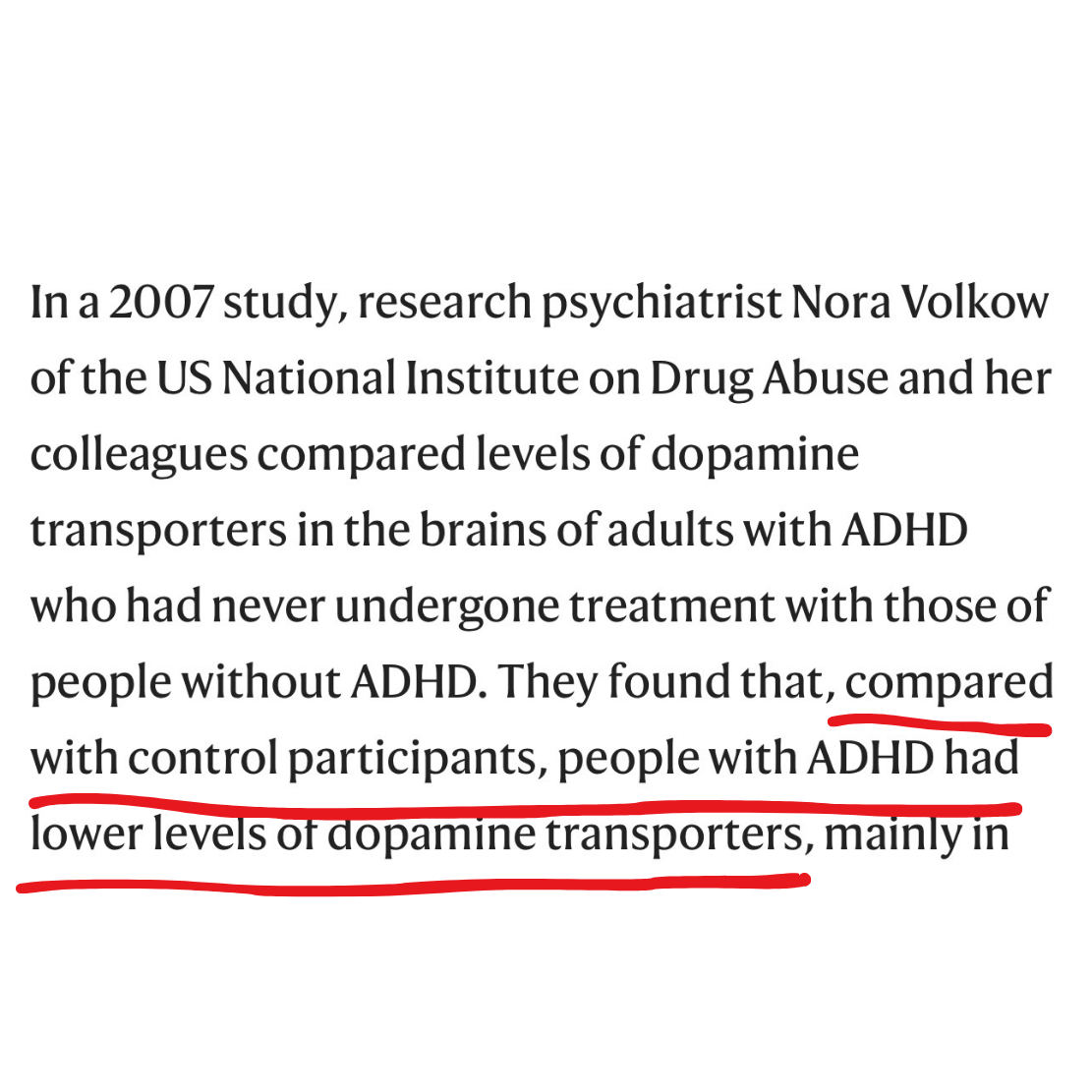 Nourish ADHD Facebook ad