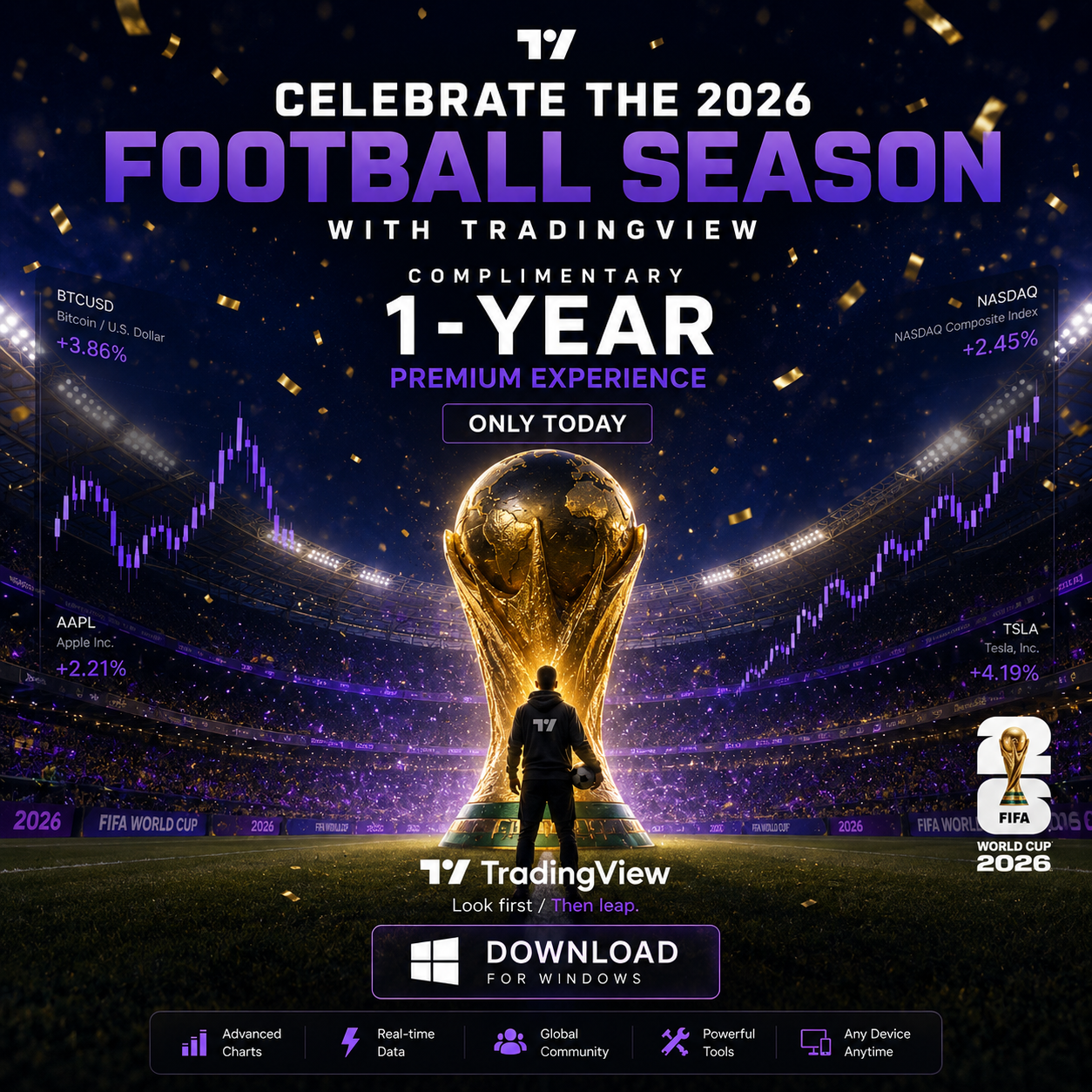 InsightCentral Facebook ad: Install → Get 1 Year of TV Premium Free
