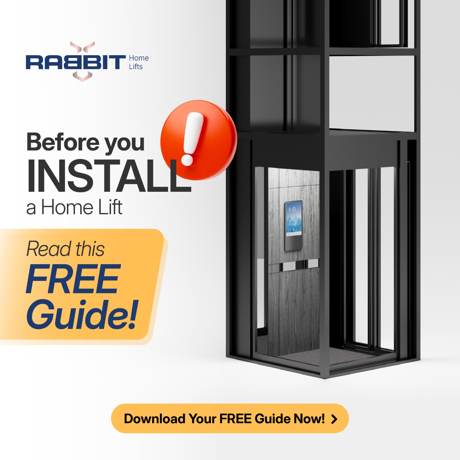 Rabbit HOME LIFTS Facebook ad